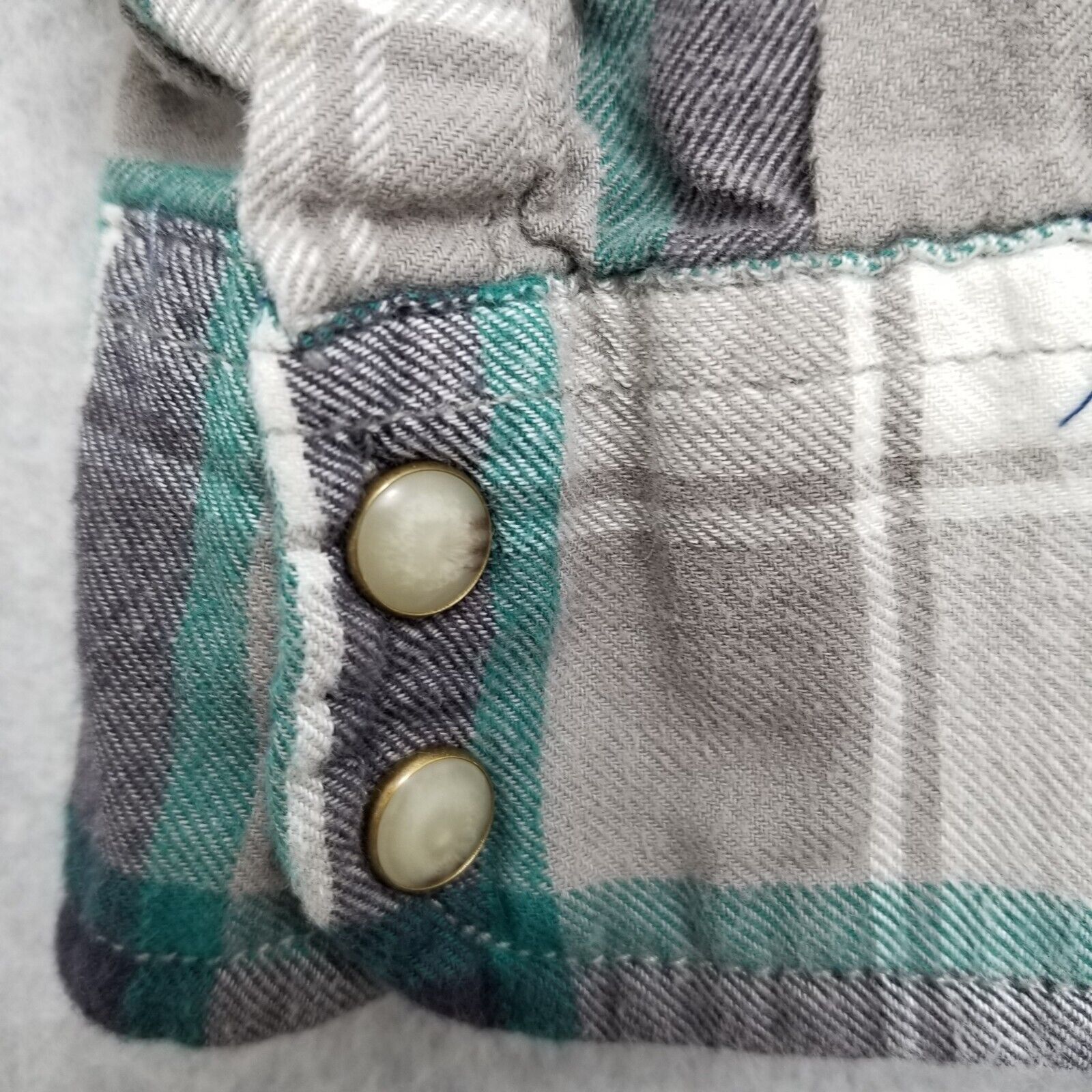 Other Jachs Girlfriend Shirt Womens Large Plaid Button Up Flannel Size US L / EU 52-54 / 3 - 2 Thumbnail