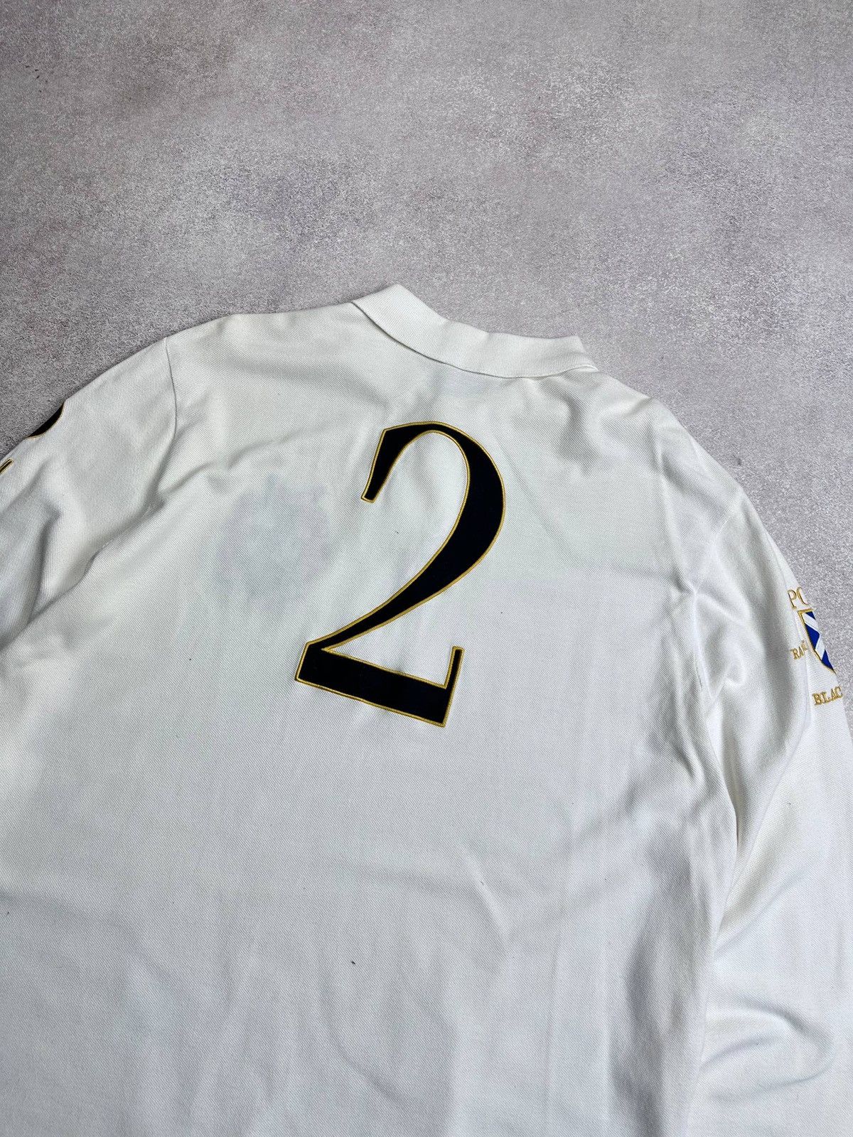 Polo Ralph Lauren Vintage Polo Ralph Lauren Rugby Big Pony Shirt Rare XXL Size US XXL / EU 58 / 5 - 7 Thumbnail