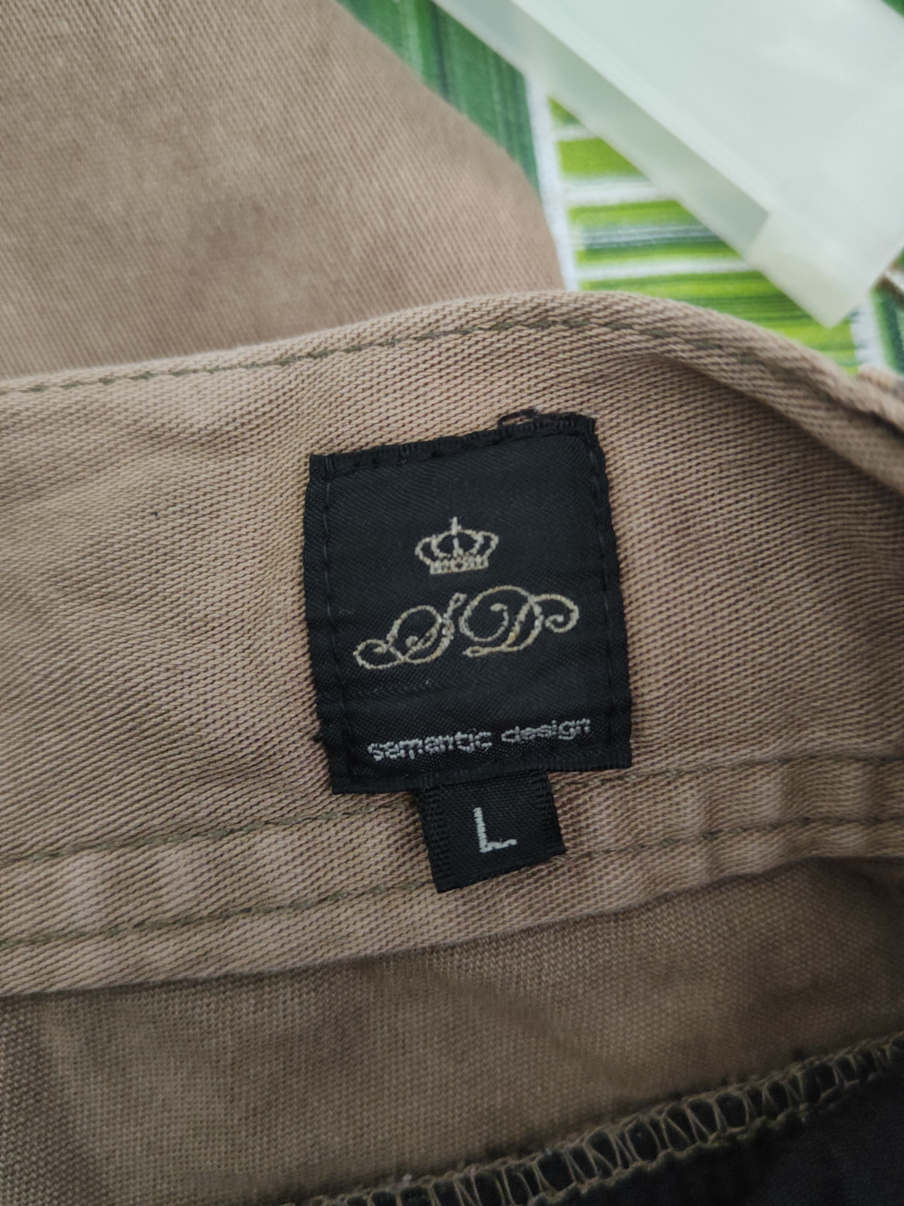 semanticdesign DL Semanticdesign Beige Multipocket Cargo Pants #46-124 Size US 32 / EU 48 - 14 Thumbnail
