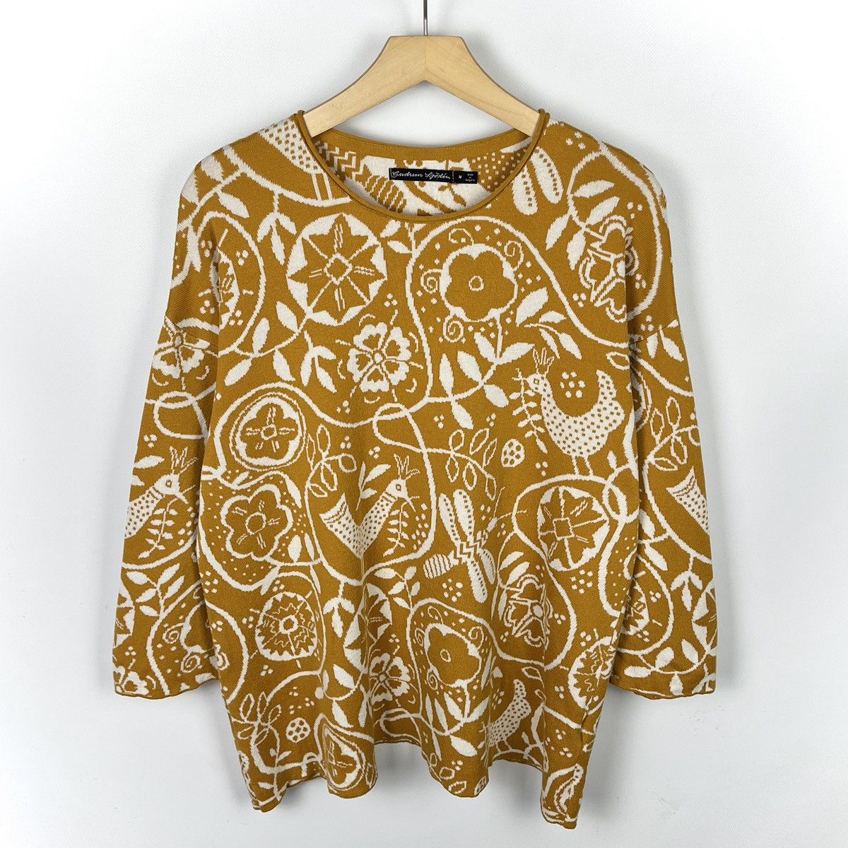 Gudrun Sjoden Ladies Gudrun Sjoden Pattern Sweater Size M / US 6-8 / IT 42-44 - 1 Thumbnail