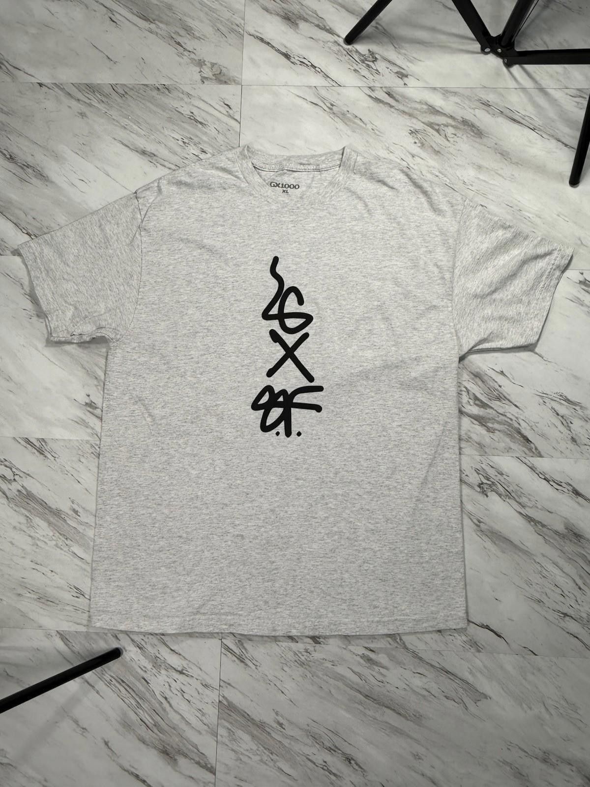 GX1000 GGX1000 Gray XL Vertical Graffiti Script Graphic Skate #8 Size US L / EU 52-54 / 3 - 1 Thumbnail