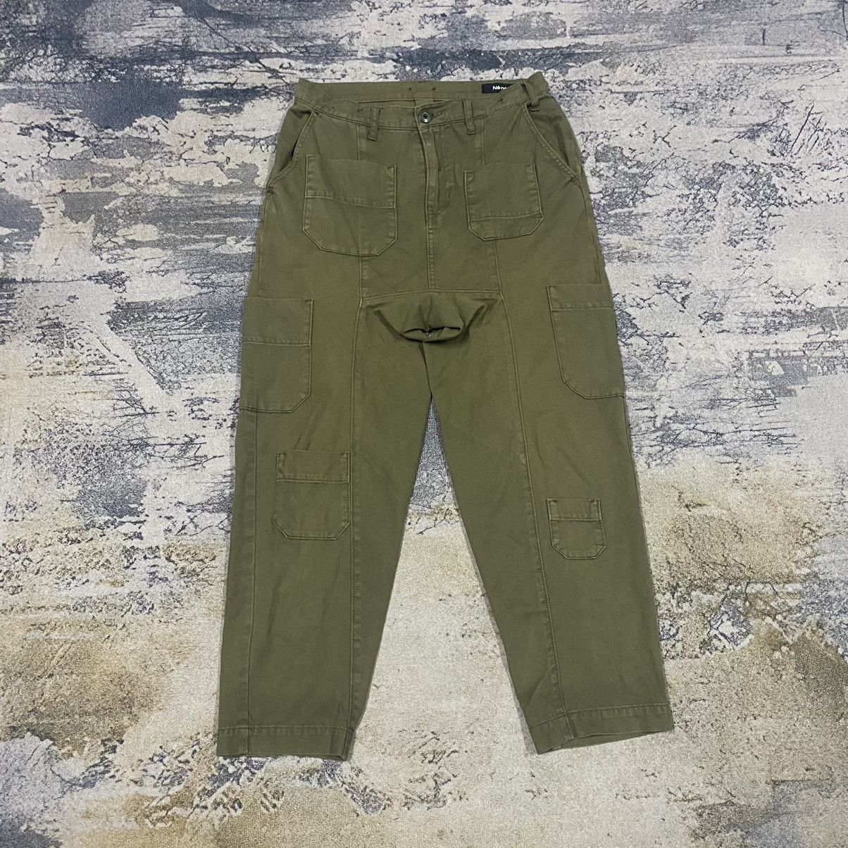 Issey Miyake × Japanese Brand × Ne-Net Over Pocket Mukti Plaid Military Designer Baggy Pants Size 30" / US 8 / IT 44 - 1 Thumbnail