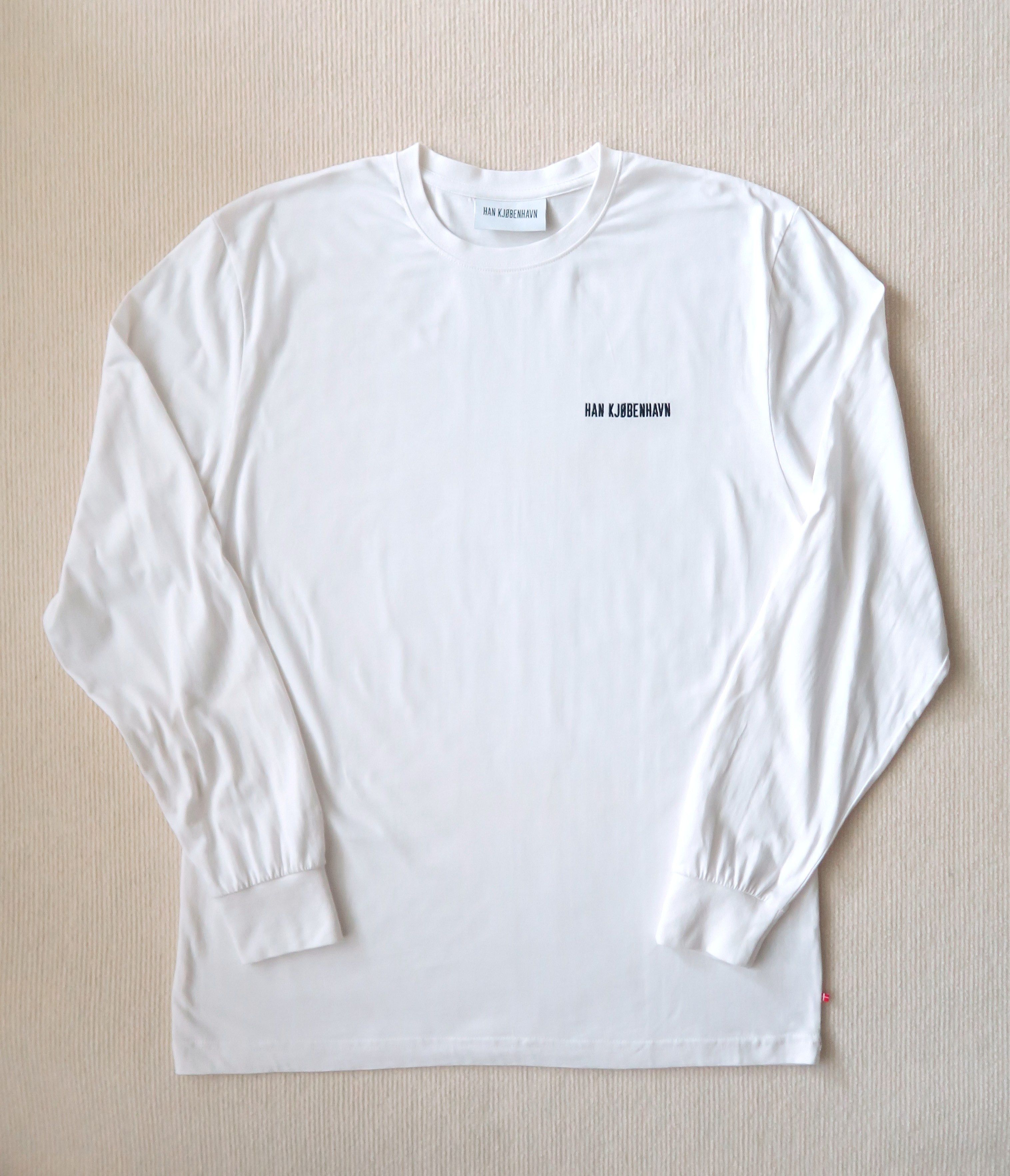Han Kjobenhavn Han Kjobenhavn Copenhagen Logo Long Sleeve T-shirt Size US XL / EU 56 / 4 - 2 Thumbnail