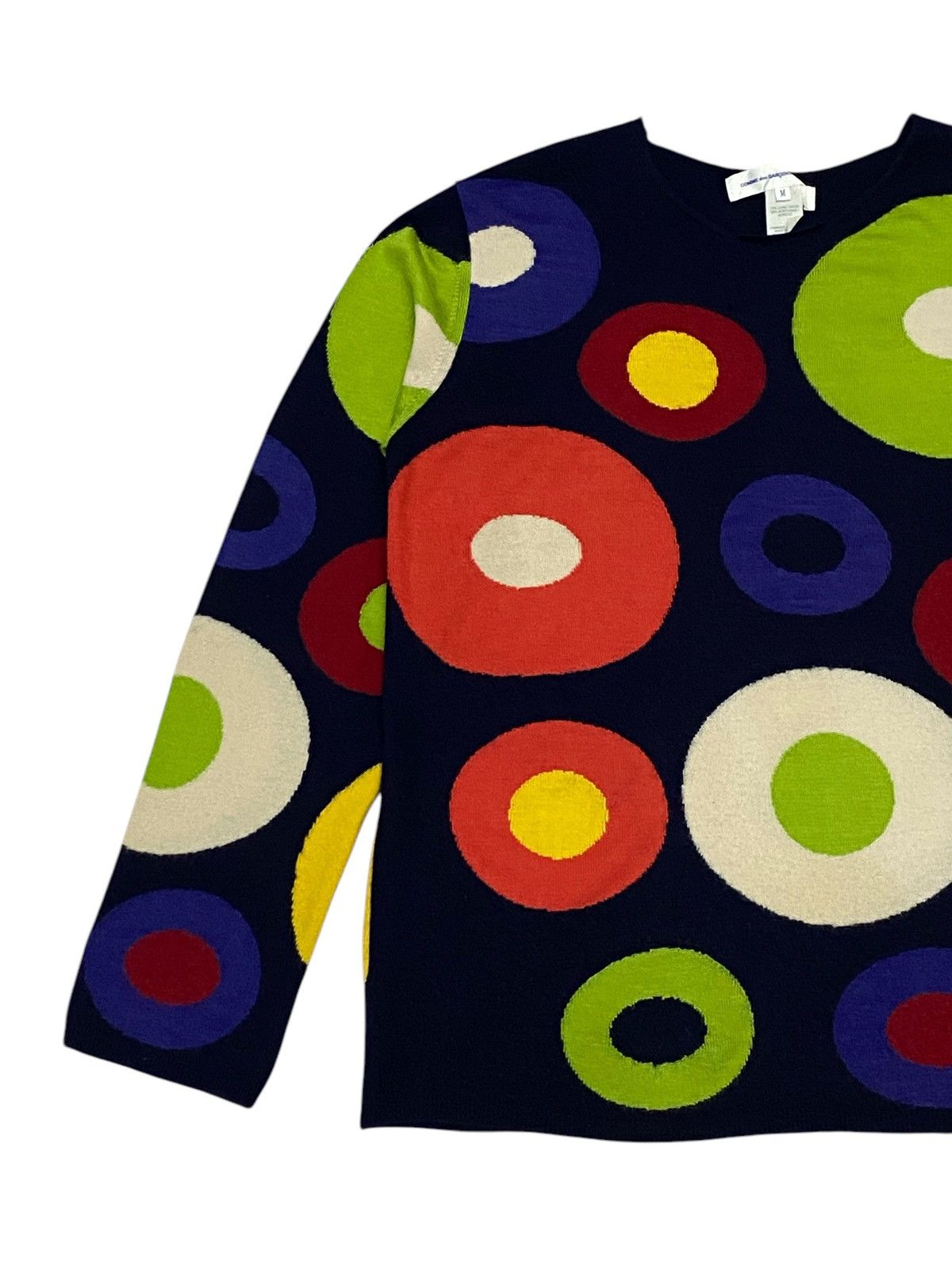 Comme des Garcons Comme Des Garçons SHIRT Multicolor Knit Sweater Size US M / EU 48-50 / 2 - 9 Thumbnail