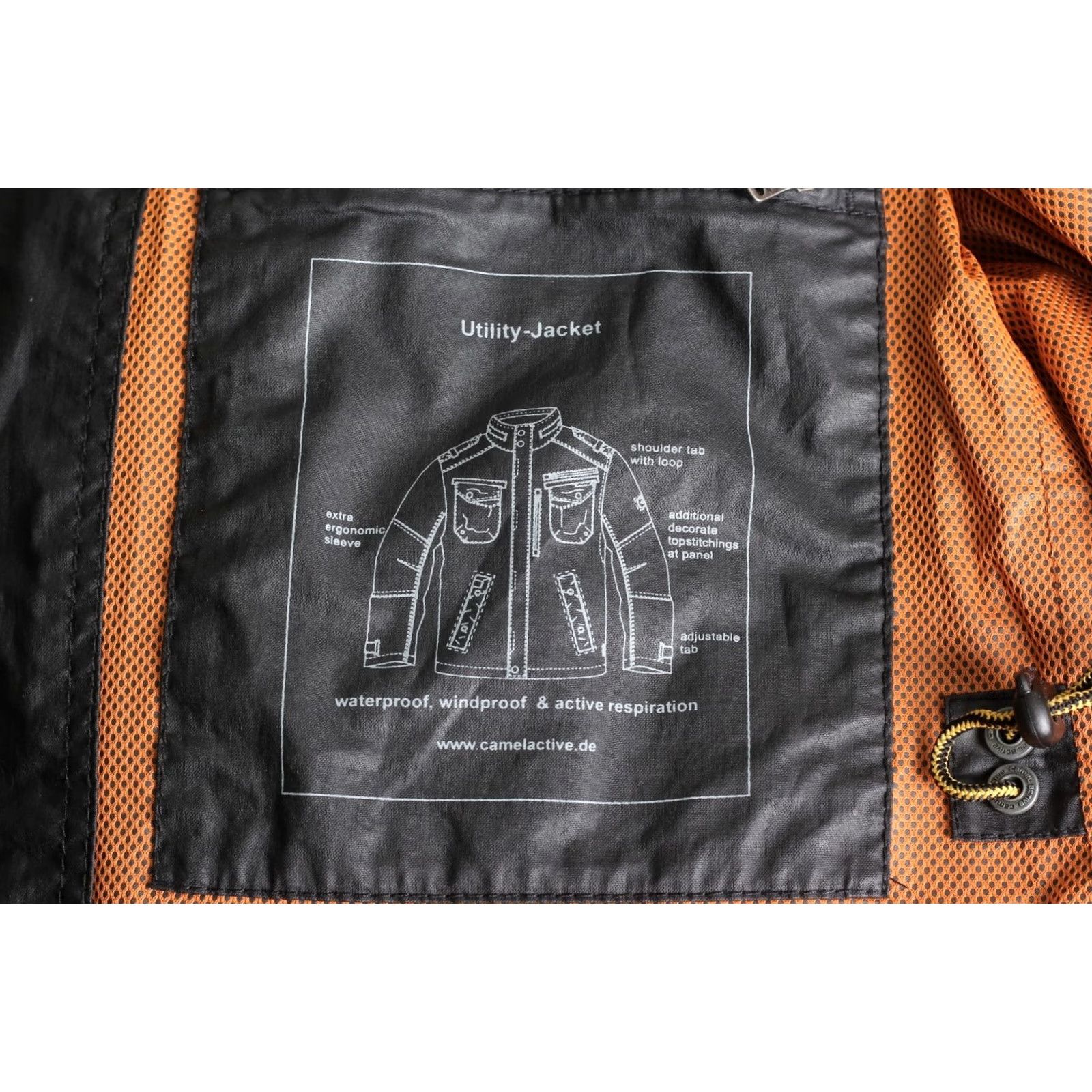Camel VINTAGE CAMEL ACTIVE 420582 GORE-TEX ???? Jacket Men Size 52 Waterproof Breathable Size US L / EU 52-54 / 3 - 7 Thumbnail