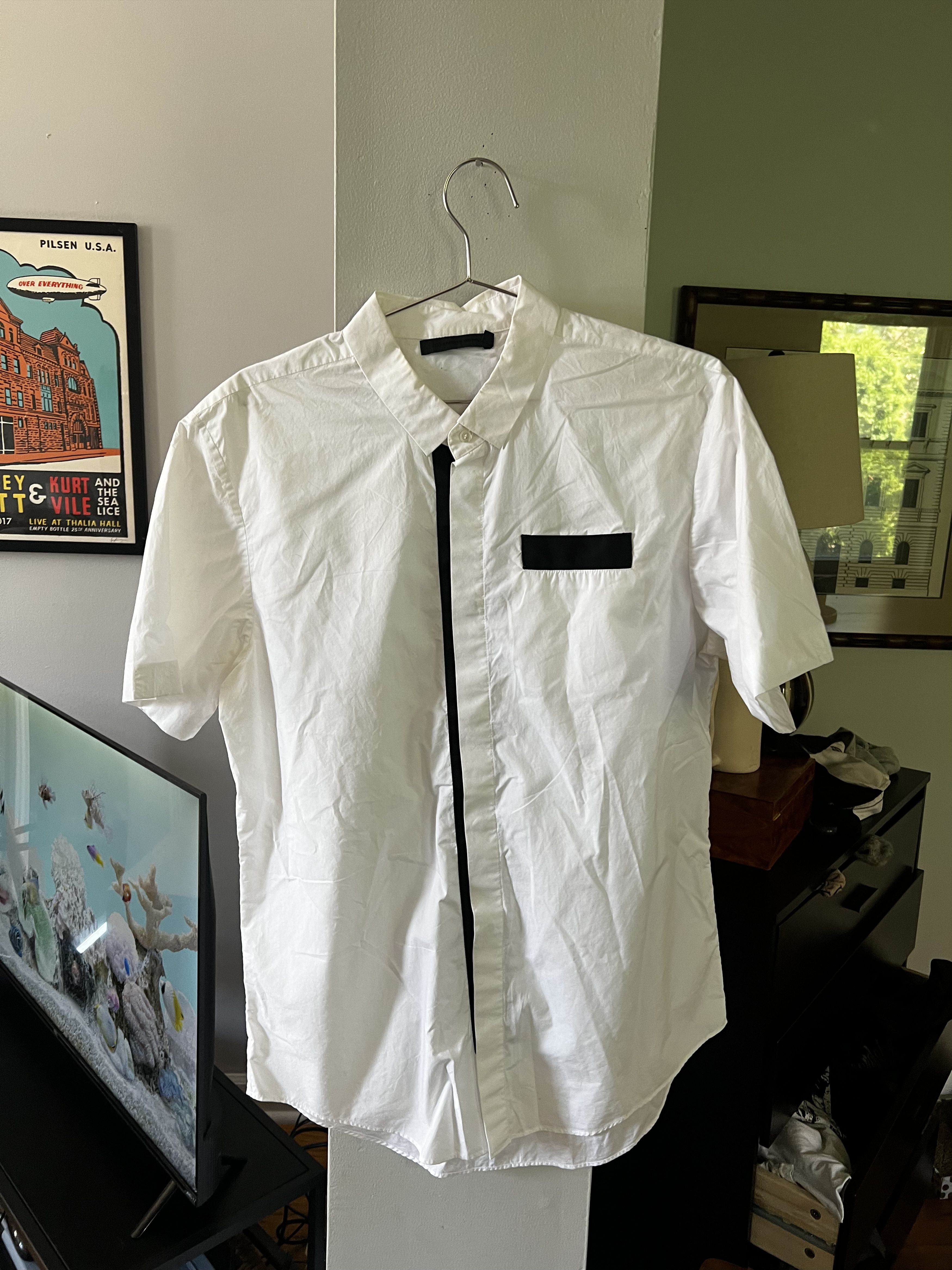 Alexander Wang Alexander Wang Short Sleeve Button Up Size US M / EU 48-50 / 2 - 1 Thumbnail