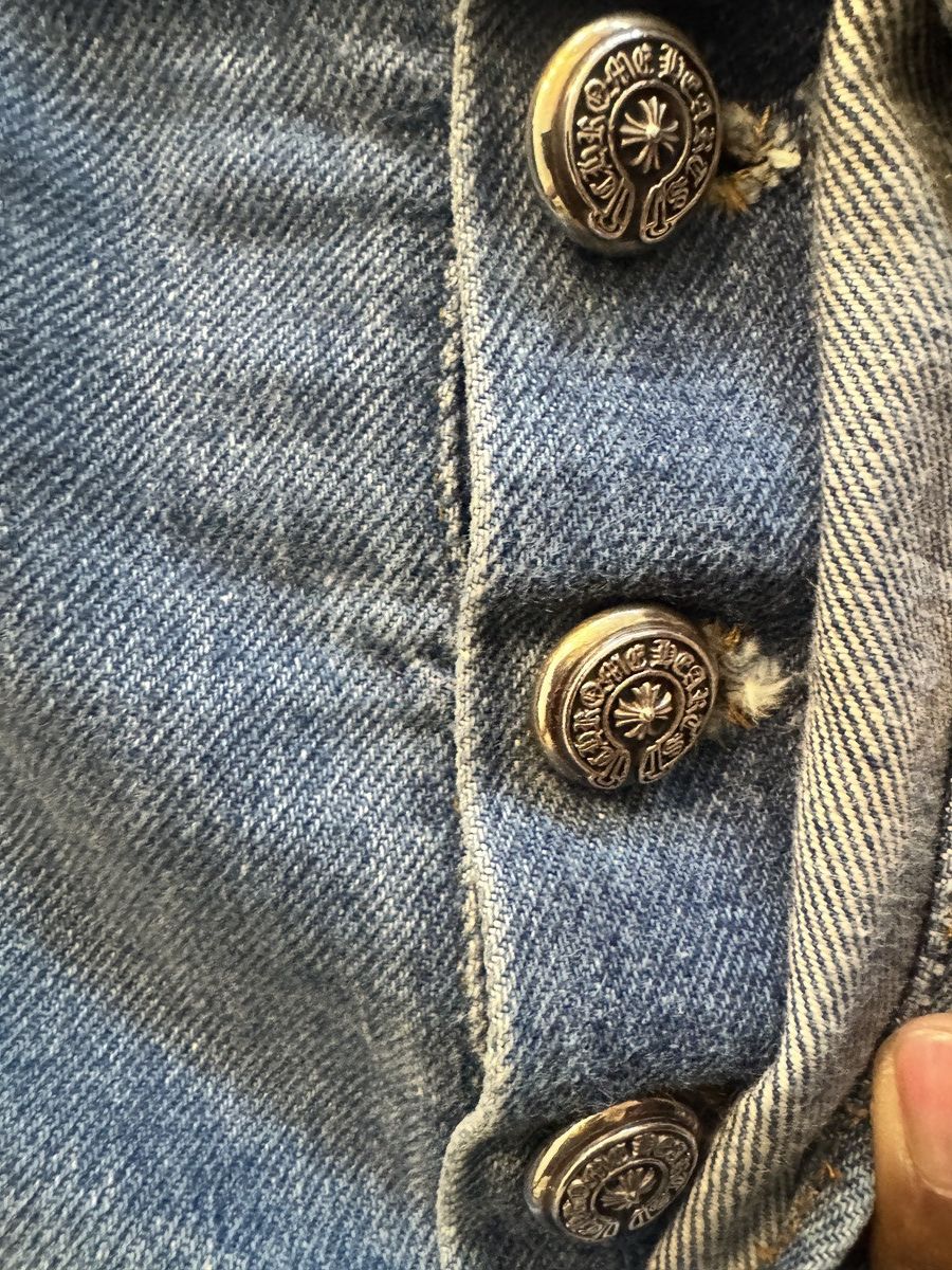 Chrome Hearts × Gallery Dept. 1 Of 1 Chrome Hearts x Gallery Dept Jeans Size US 42 / EU 58 - 3 Thumbnail