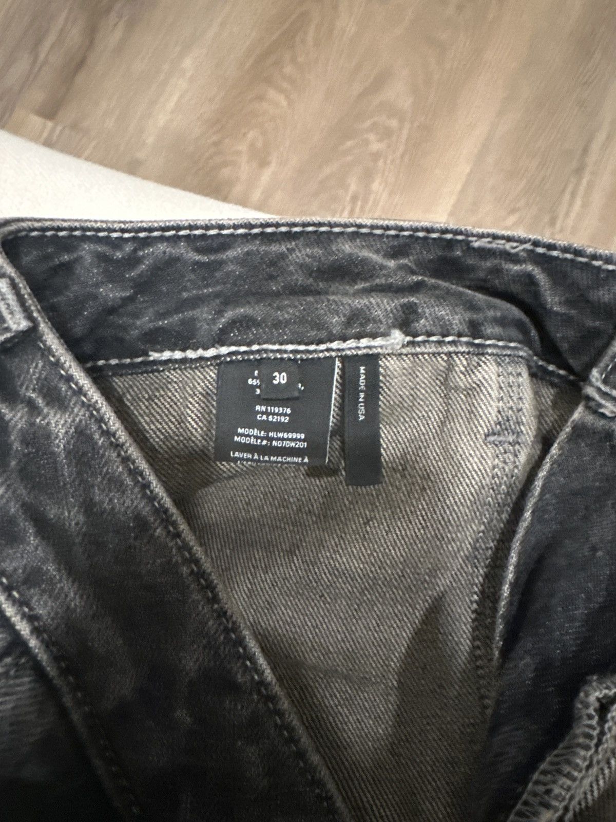 Helmut Lang Baggy straight jeans Size 30" / US 8 / IT 44 - 3 Thumbnail