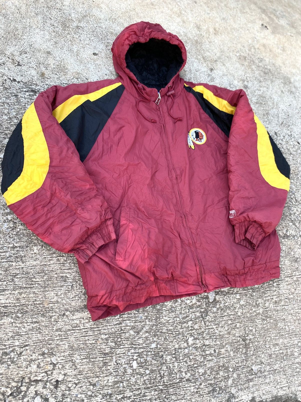NFL Vintage 90s LoGo 7 Jacket NFL Washington Redskins Men’s Size US XL / EU 56 / 4 - 2 Thumbnail