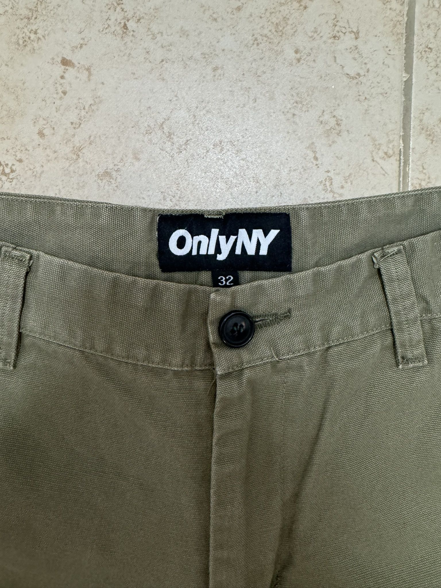 Only NY Only NY Canvas Shorts Size US 32 / EU 48 - 2 Thumbnail