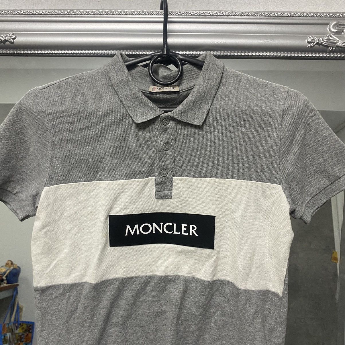 Moncler Moncler polo T shirt Big Logo Size US XS / EU 42 / 0 - 2 Thumbnail