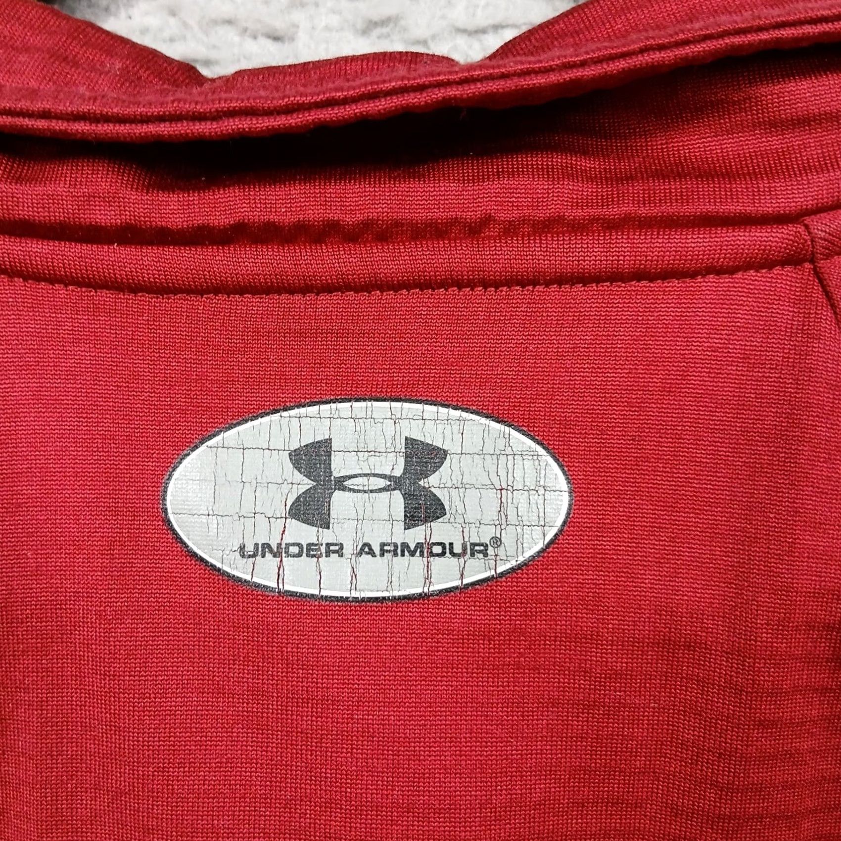 Under Armour Under Armour ColdGear 1/4 Zip Pullover Men XL Red Long Sleeve Performance Top Size US XL / EU 56 / 4 - 5 Thumbnail