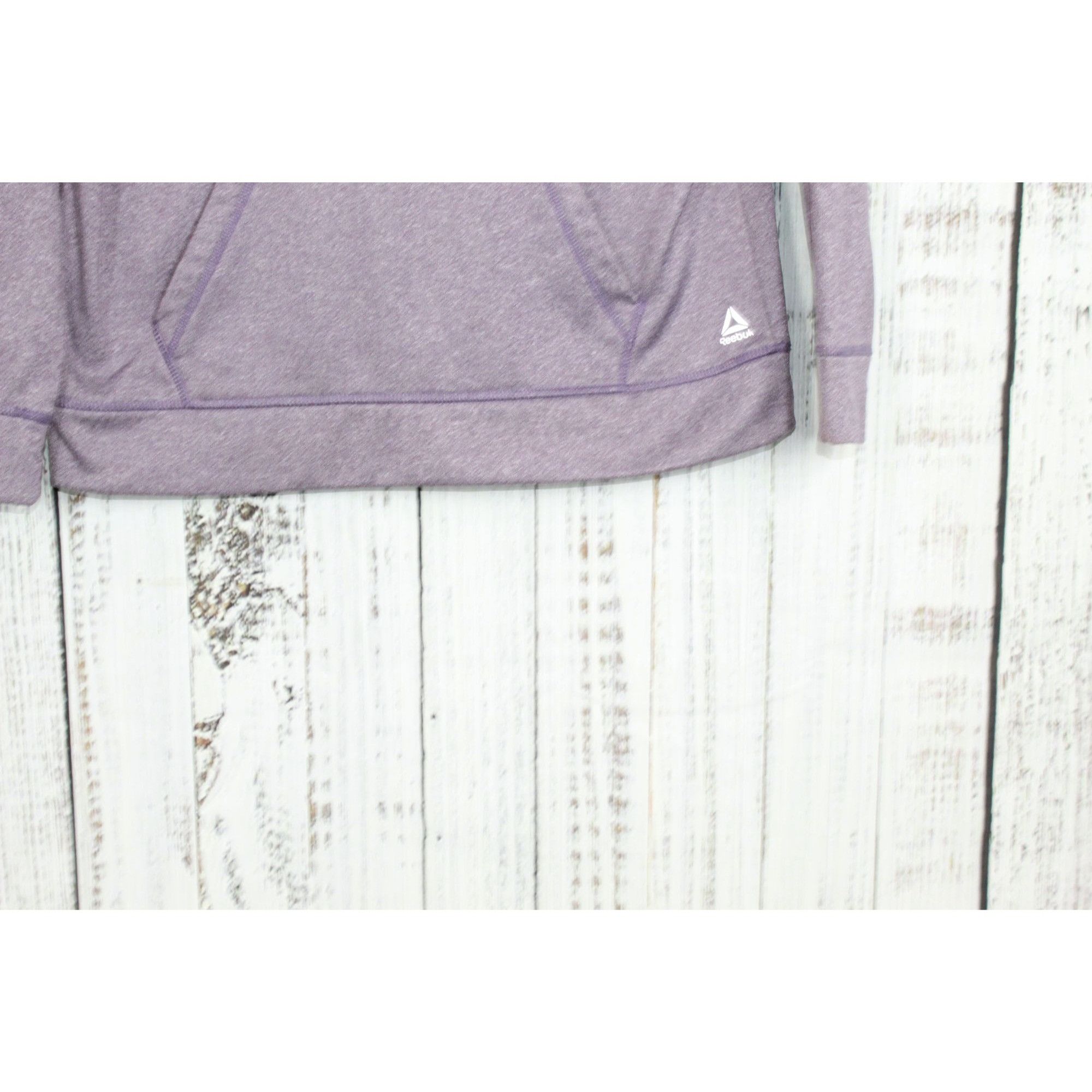 Reebok Reebok Purple Athleisure Hoodie Women’s Sweatshirt Size L Size L / US 10 / IT 46 - 6 Thumbnail