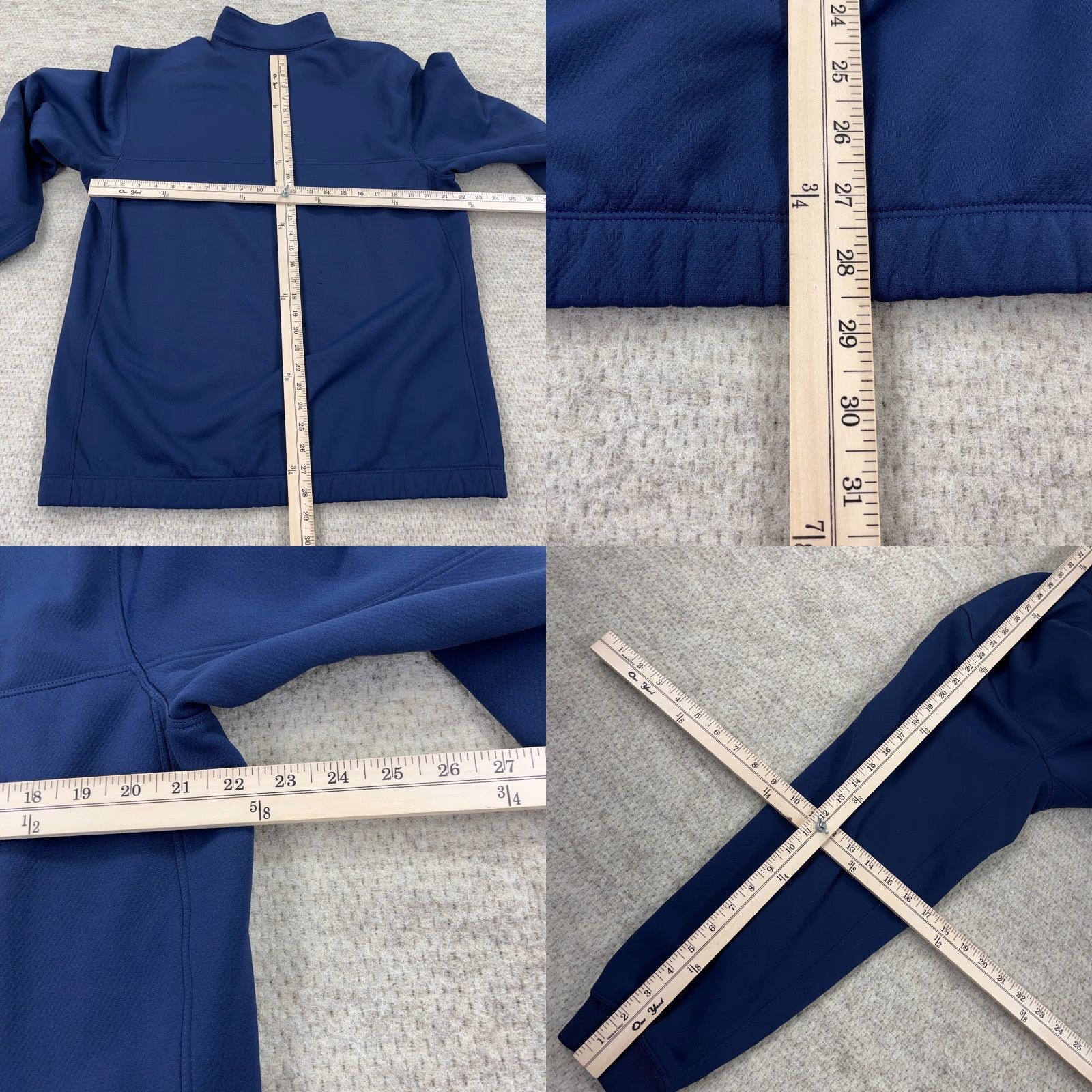 Nike Nike Golf Sweater Men Large Blue Pullover Quarter Zip Performance Sweatshirt Size US L / EU 52-54 / 3 - 8 Thumbnail