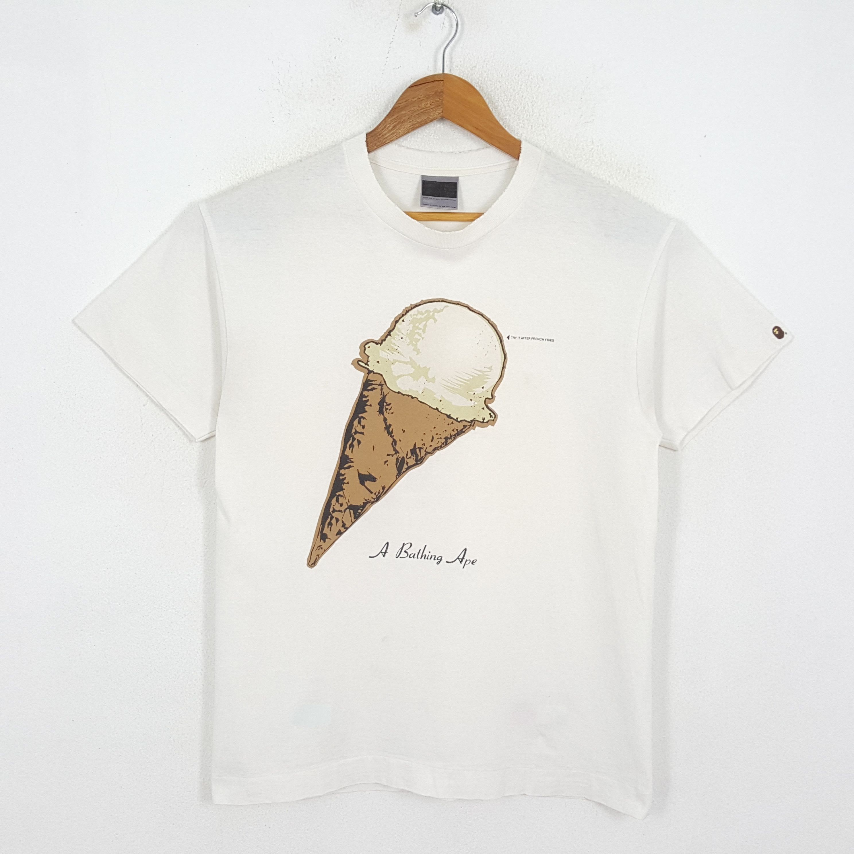 Bape × Vintage Vintage A BATHING APE BAPE Japanese Brand T-Shirts Size US M / EU 48-50 / 2 - 1 Thumbnail