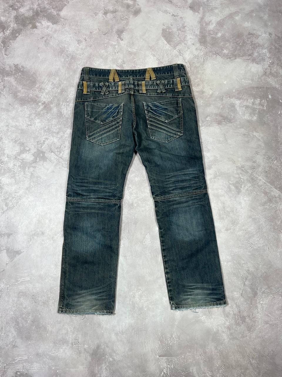 Diesel × Vintage Vintage Diesel Style Distressed Baggy Pants Size US 36 / EU 52 - 1 Thumbnail