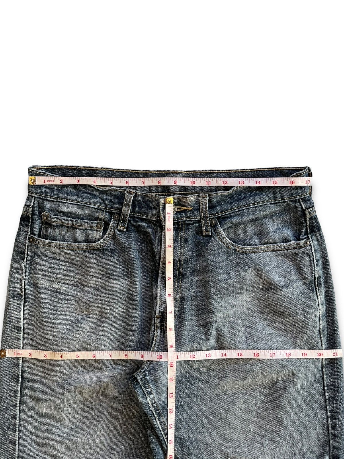Levi's Vintage Levis Signature Ripped Distressed Loose Jeans 34x31 Size US 34 / EU 50 - 12 Thumbnail