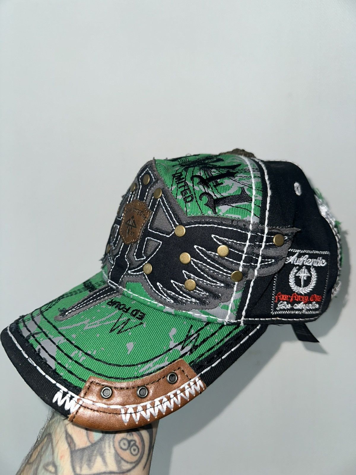Affliction Vintage four41 cap Size ONE SIZE - 3 Thumbnail