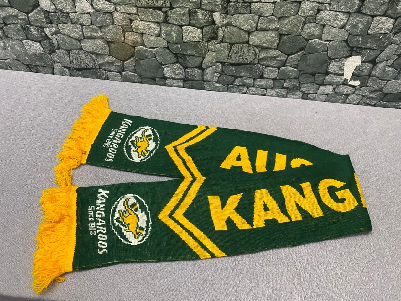 KangaROOS Vintage Kangaroos Australia Scarf Size ONE SIZE - 6 Thumbnail