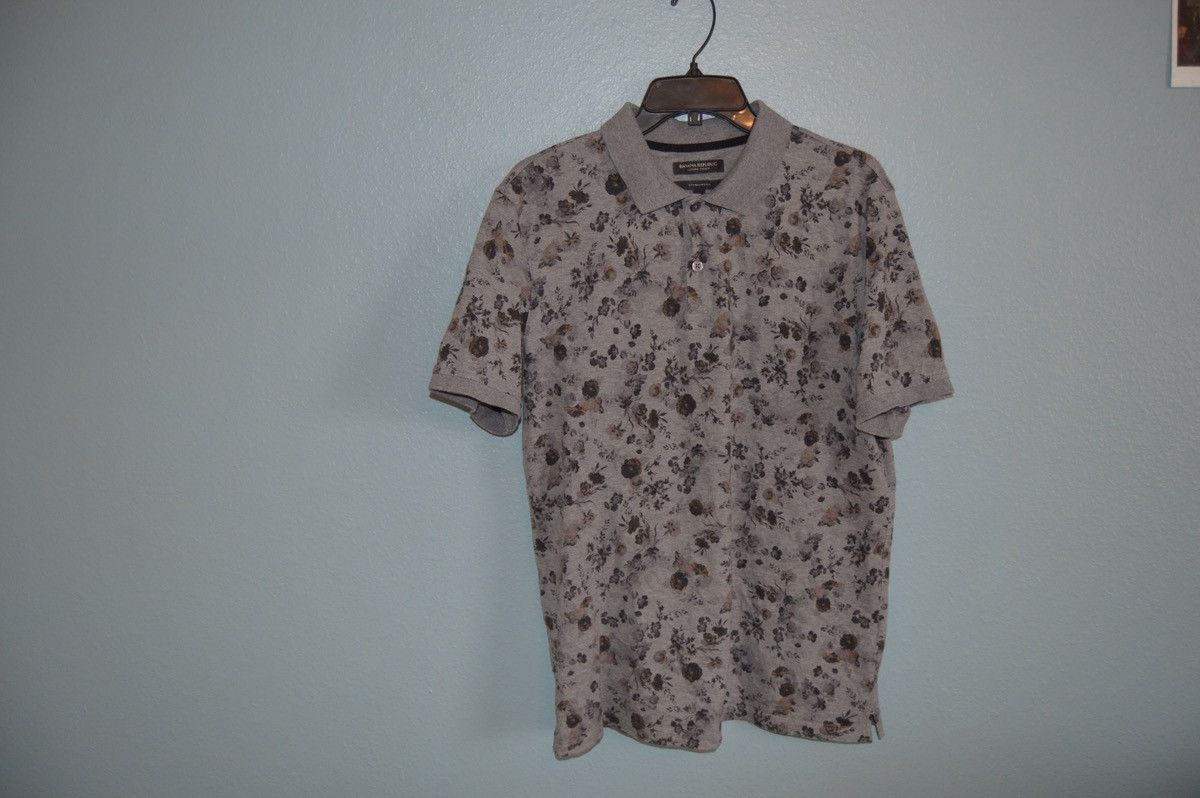 Banana Republic Banana Republic Standard Fit Floral Button-Up Shirt Size US L / EU 52-54 / 3 - 1 Thumbnail
