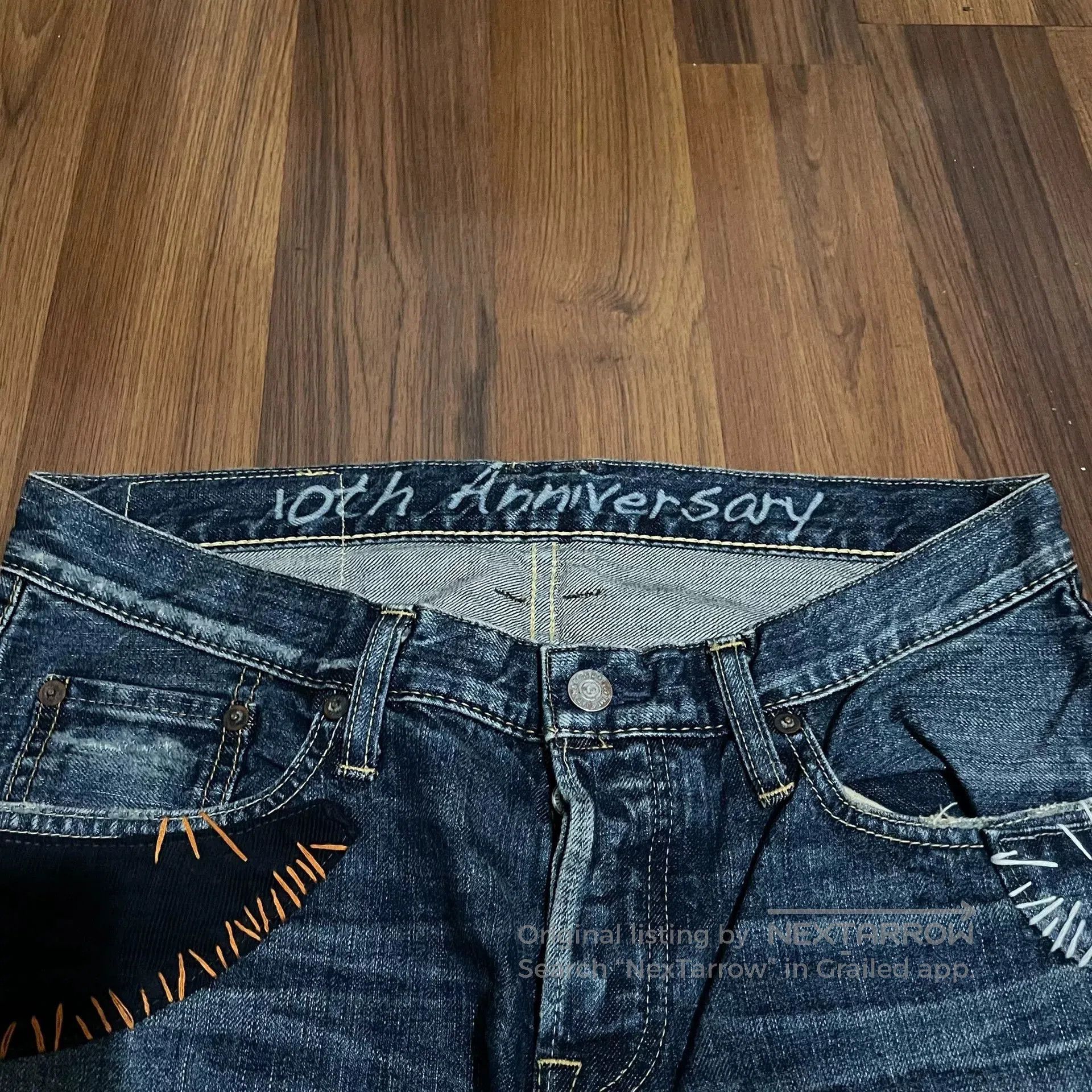 LVC TMT 10th Anniversary Selvedge Jeans. Size US 26 / EU 42 - 5 Thumbnail