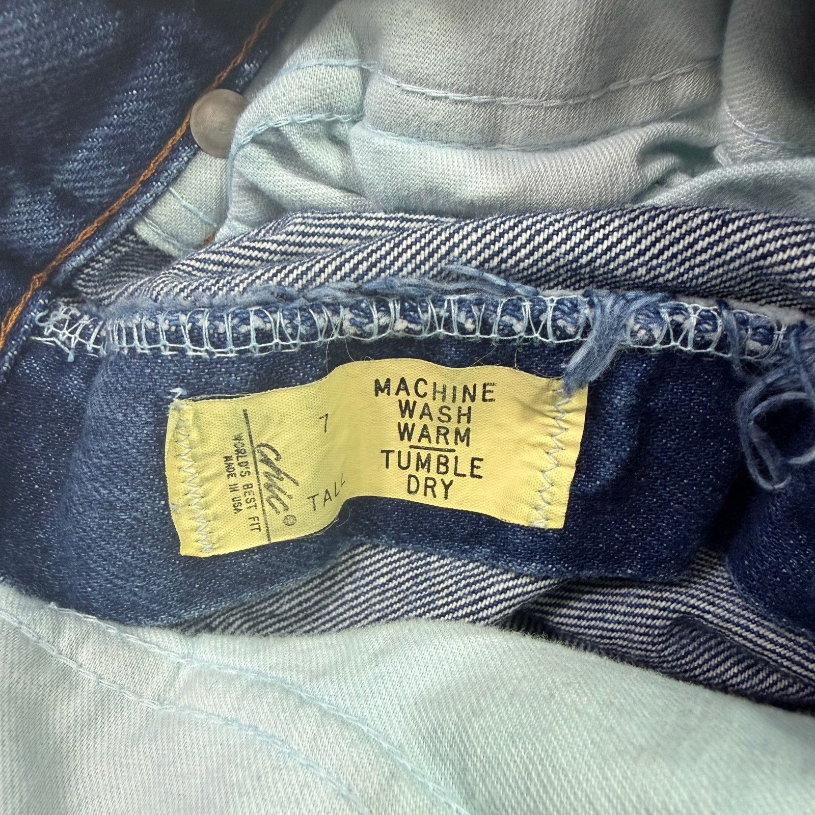 Vintage Vintage Chic High Rise Mom Jeans Women's Size 7 Tall 24x31 Size 24" / US 00 / IT 34 - 5 Thumbnail