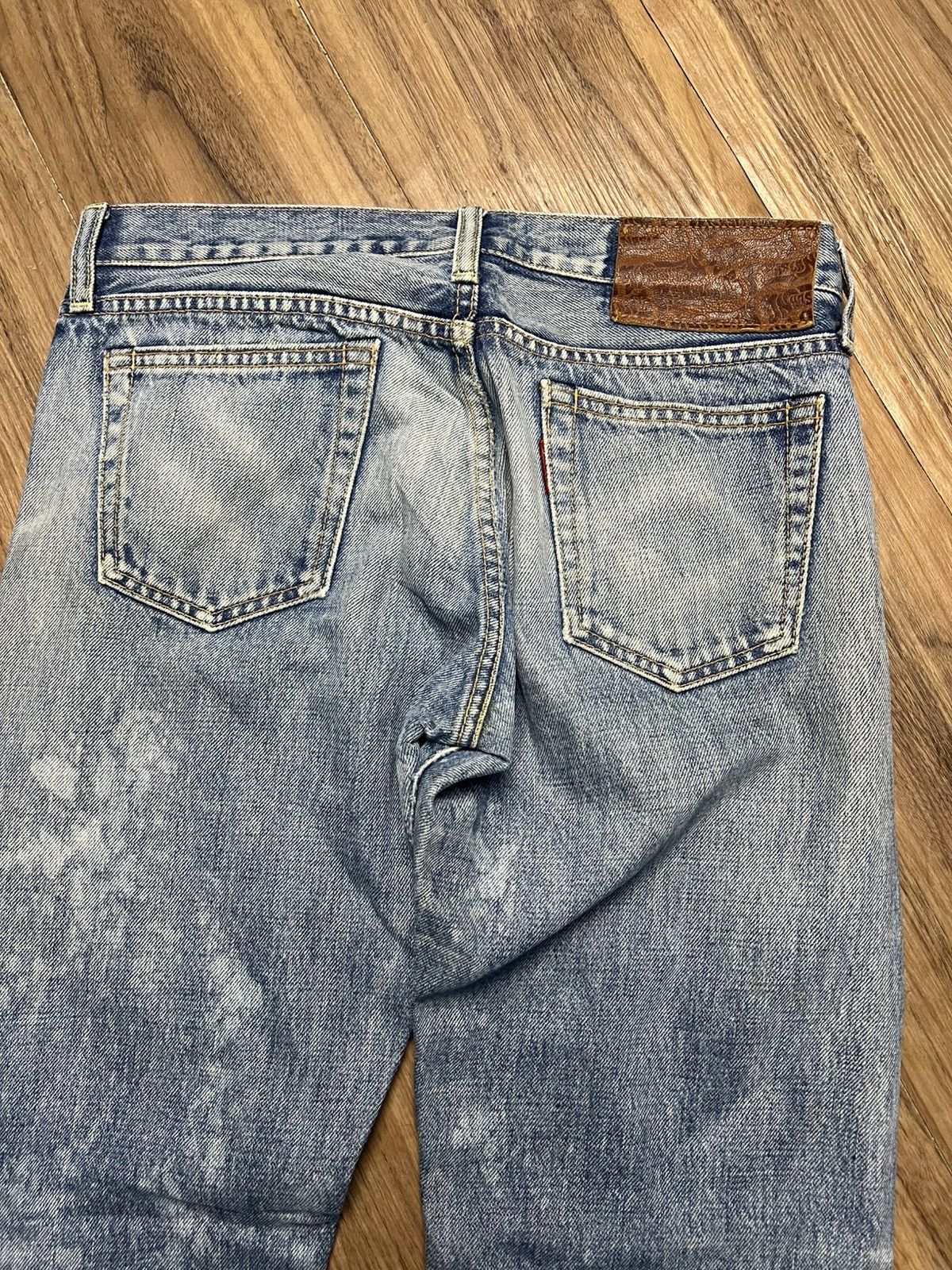 If Six Was Nine RNA Inc. Vintage Destroyed Denim Jeans (41) Size US 29 - 11 Thumbnail
