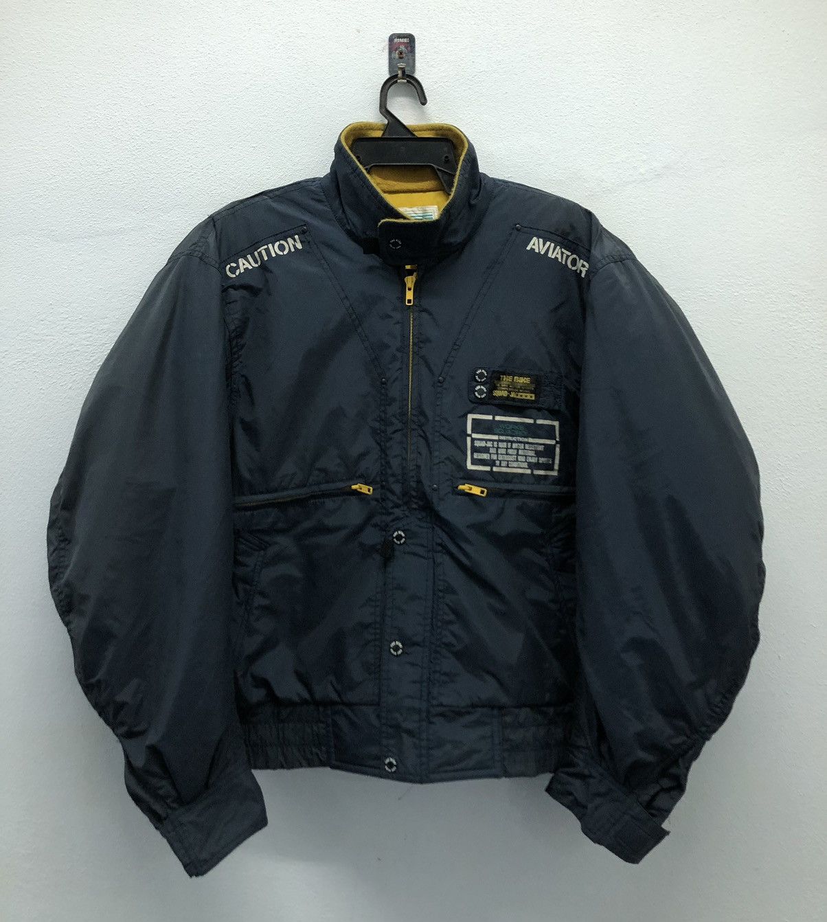 Vintage Vintage THE BIKE Squad-Jac Aviator Jacket by Daito Co. Ltd. Size US L / EU 52-54 / 3 - 1 Thumbnail