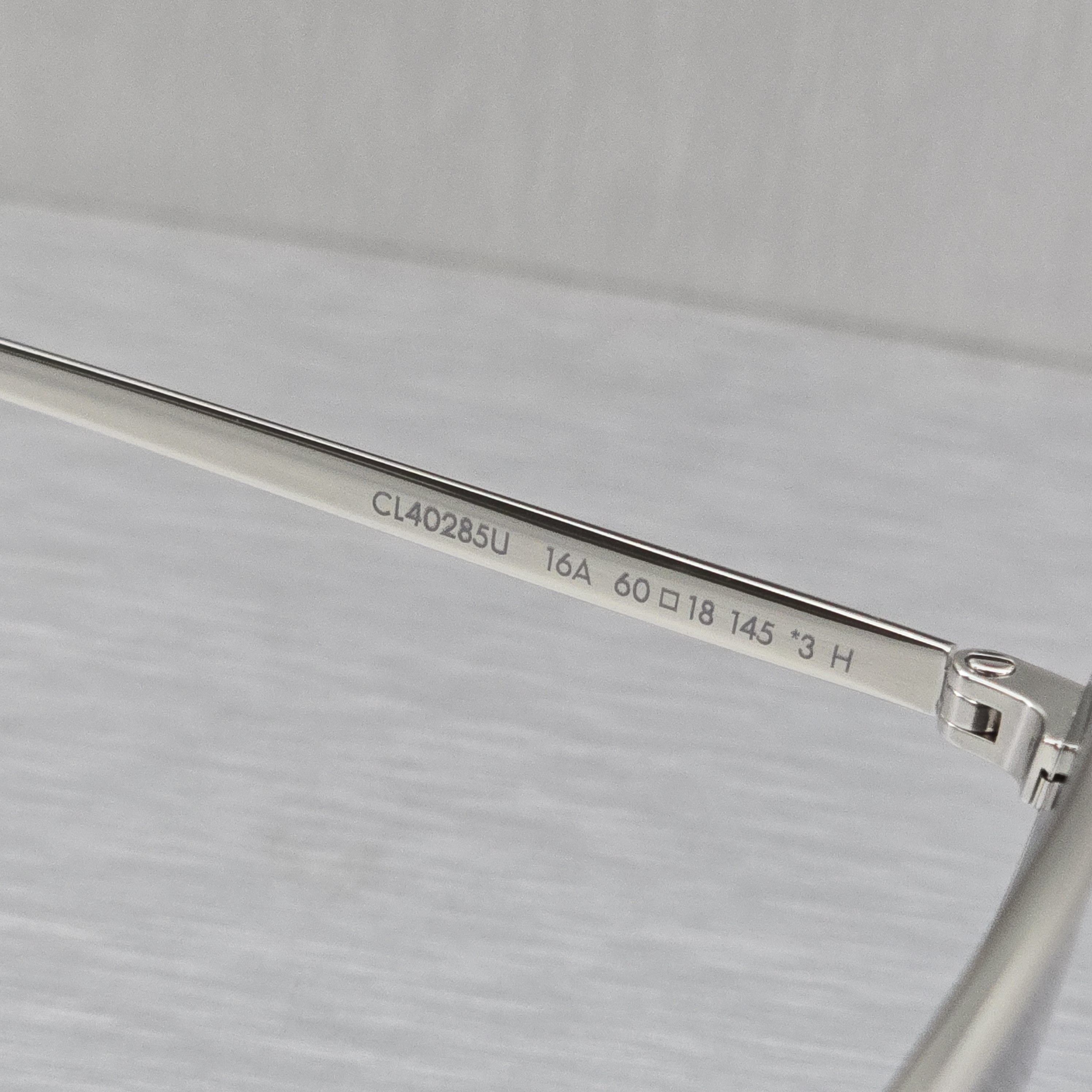 Celine CELINE CL40285U 16A Sunglasses SILVER Size ONE SIZE - 13 Thumbnail