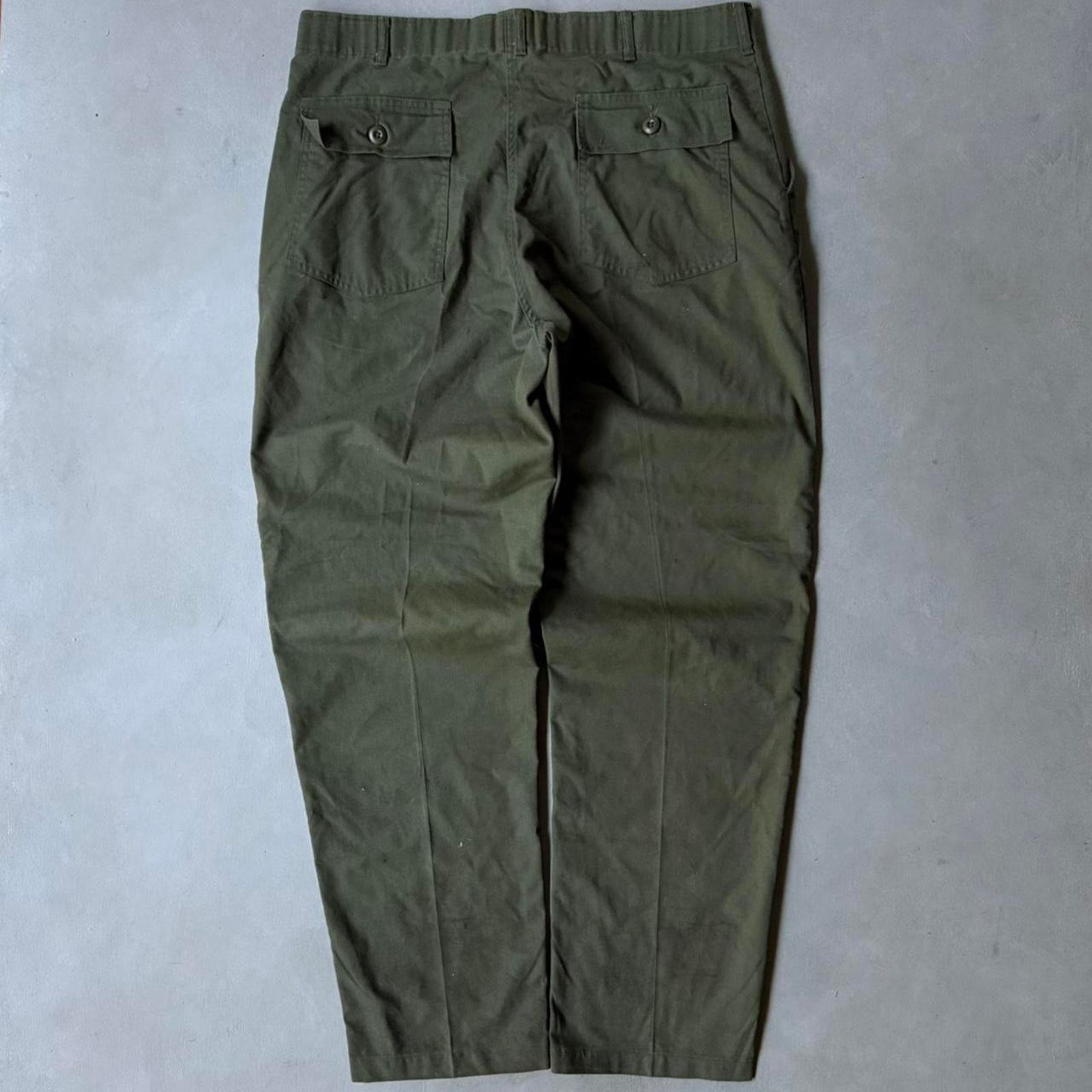 Vintage Vintage OG-507 Fatigue Pants Trousers Army Military Green Size US 38 / EU 54 - 1 Thumbnail