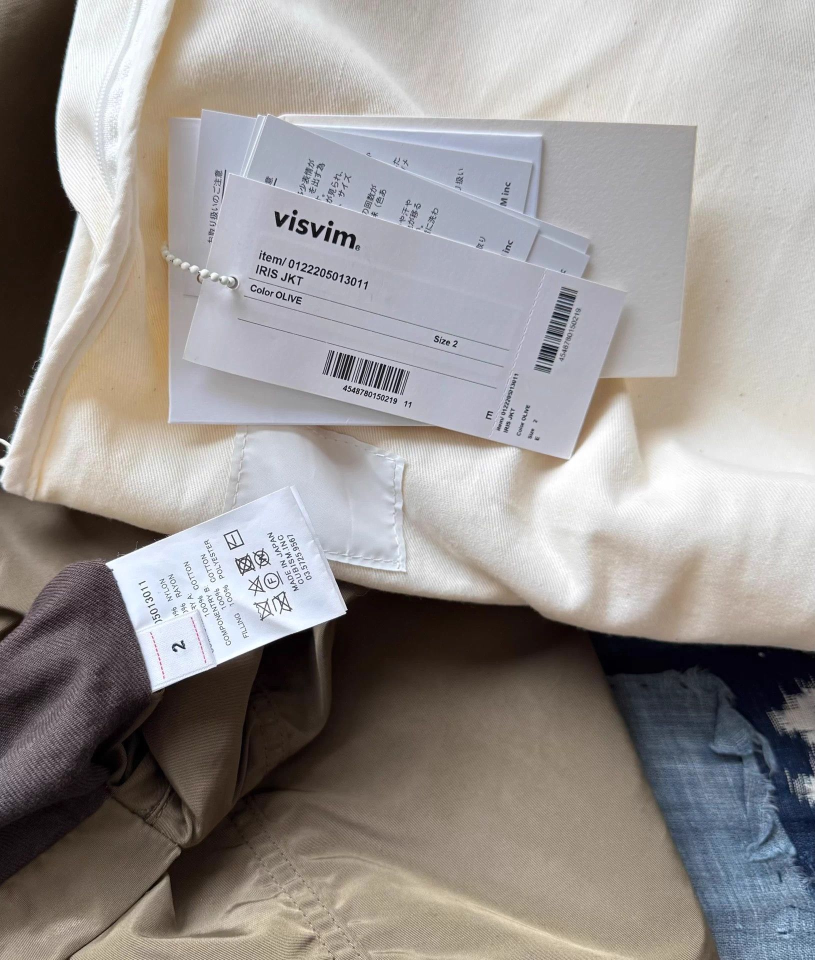 Visvim VISVIM 22AW IRIS JKT Olive Washed Indigo Double Jacket Size US M / EU 48-50 / 2 - 9 Thumbnail