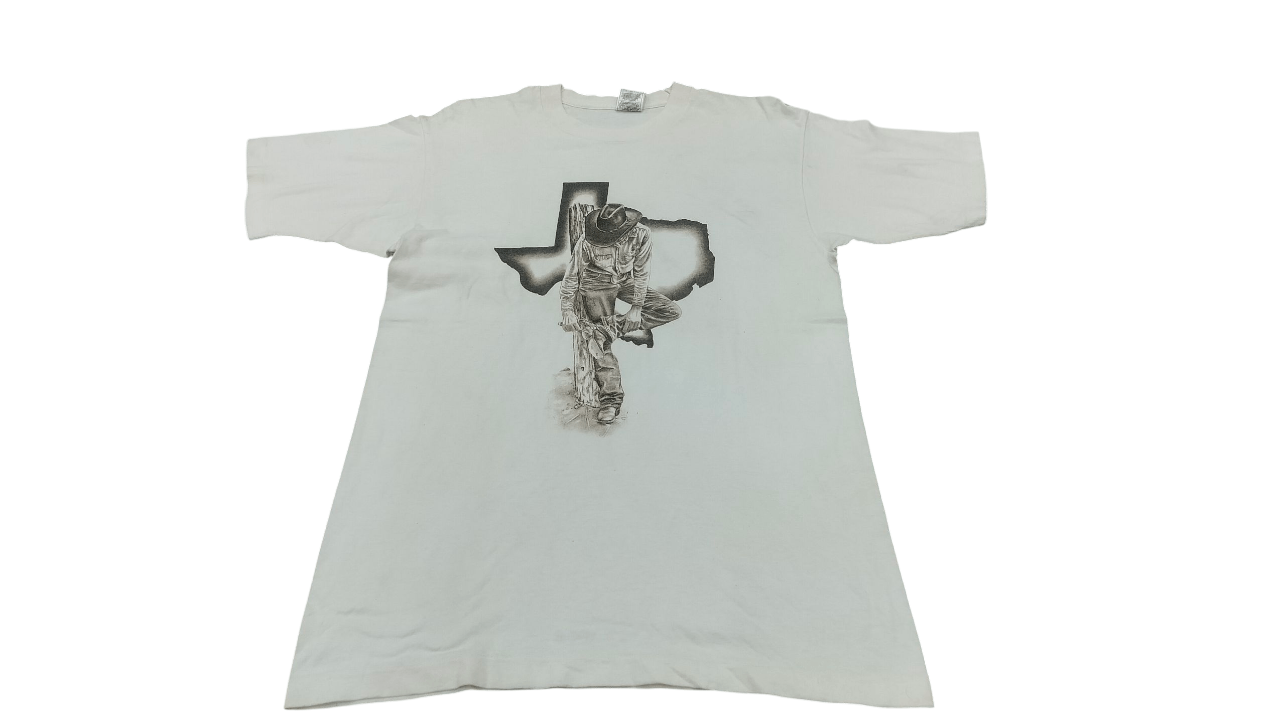 Arts & Science Vintage 90s Western cowboy arts tshirt Size US L / EU 52-54 / 3 - 1 Thumbnail
