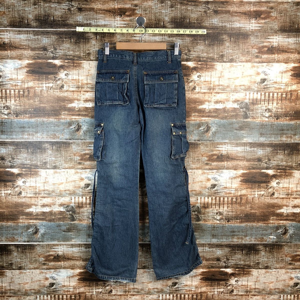 Japanese Brand Japan seditionaries punk Blue Jeans denim Pants #A2536 Size US 26 / EU 42 - 13 Thumbnail