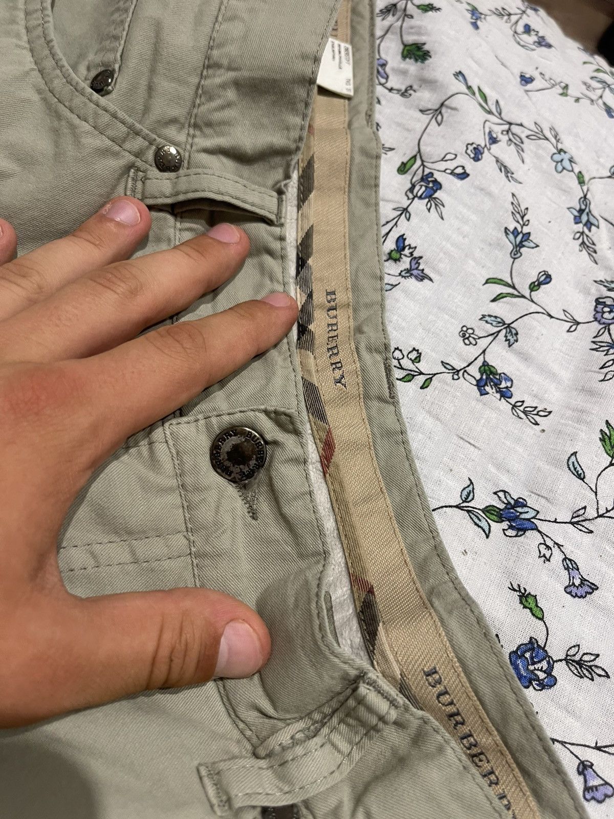 Burberry Vintage old money burberry pants Size US 38 / EU 54 - 4 Thumbnail