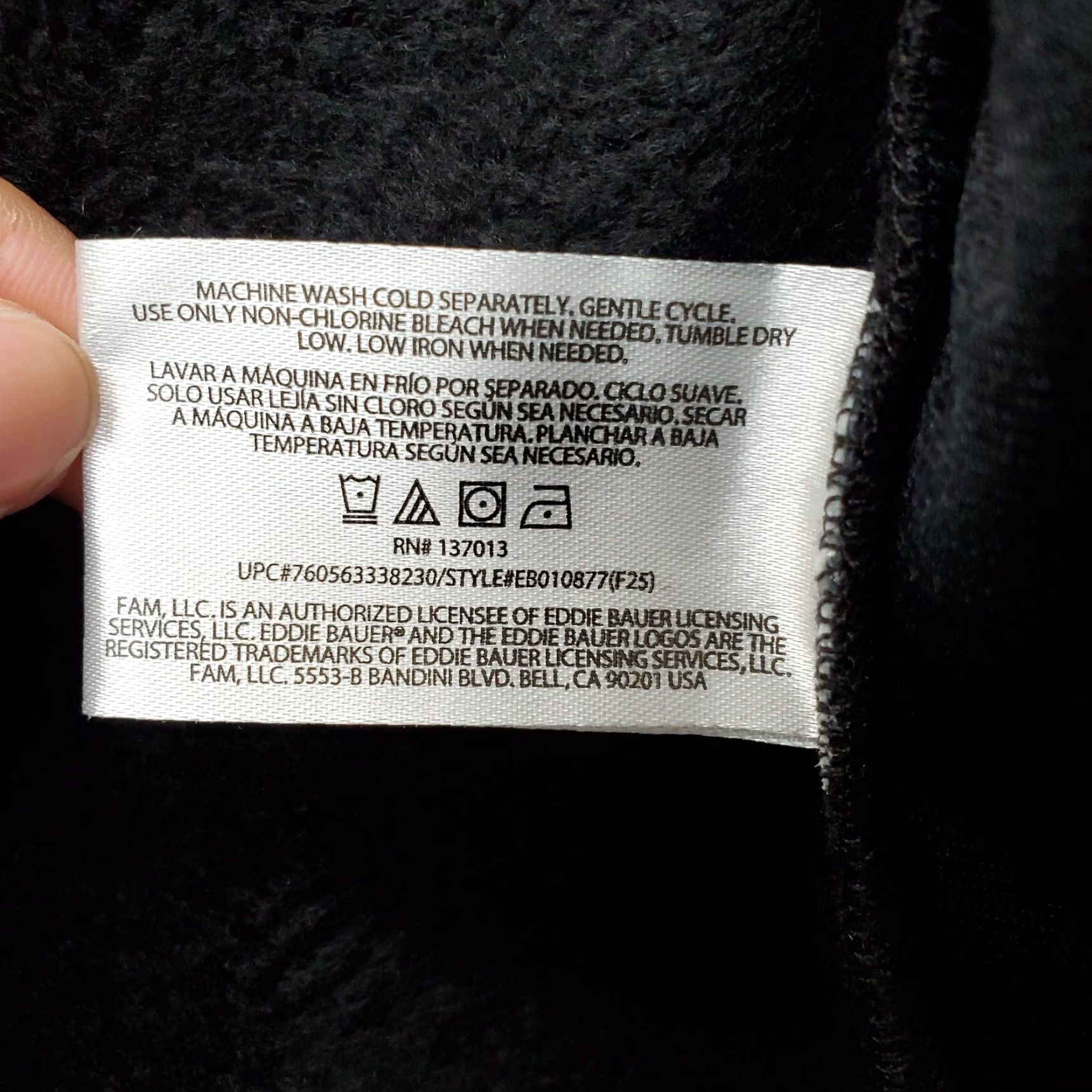 Eddie Bauer Eddie Bauer Zip Up Polar Fleece Jacket Womens Size S Black Jacket Womens Size S Eddie Bauer Zip Up Polar Fleece Jacket Black Size S / US 4 / IT 40 - 6 Thumbnail