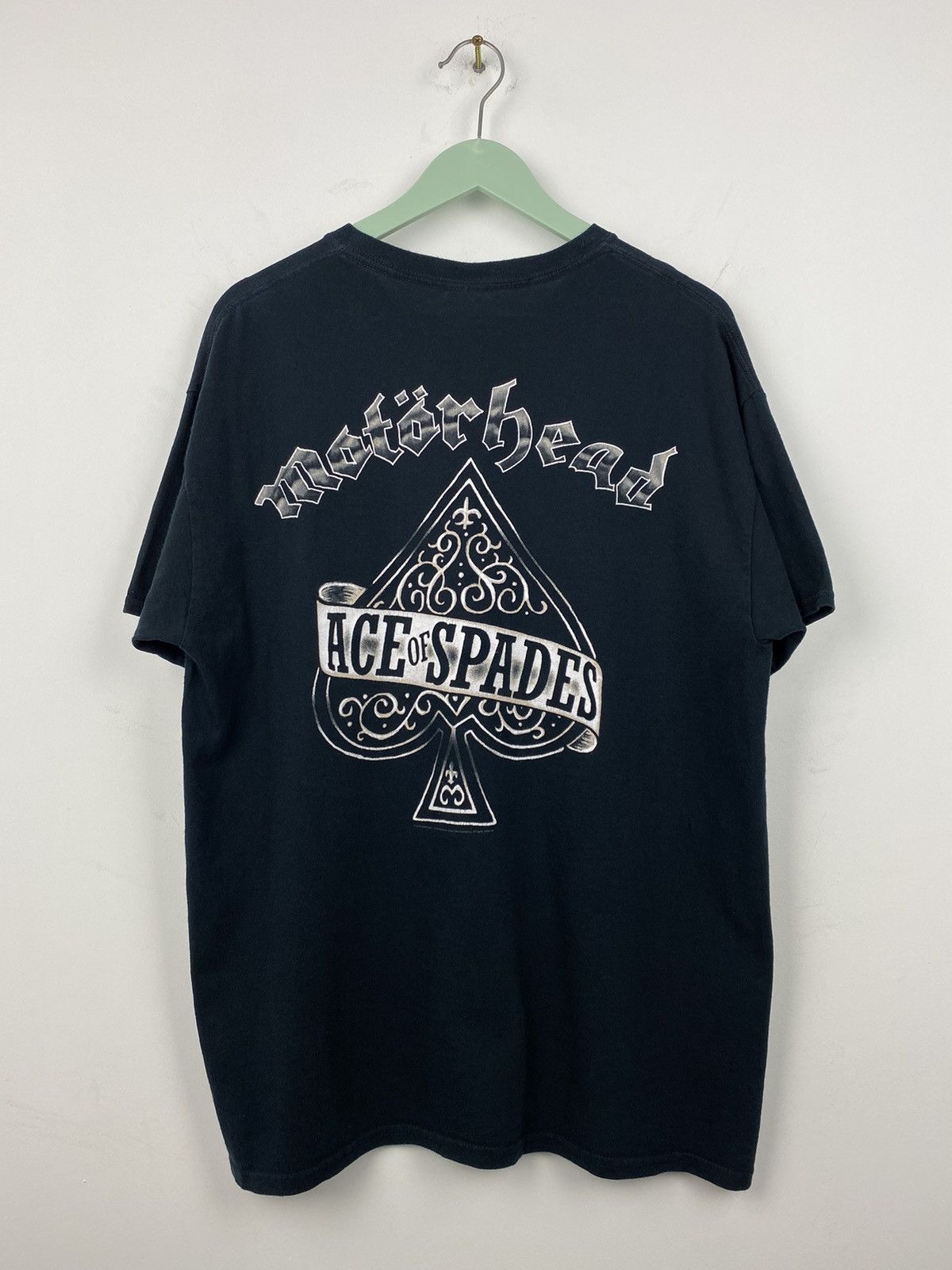Band Tees Motörhead Ace of Spades 2010 T Shirt Tee Y2K Exodus Nirvana Size US L / EU 52-54 / 3 - 5 Thumbnail