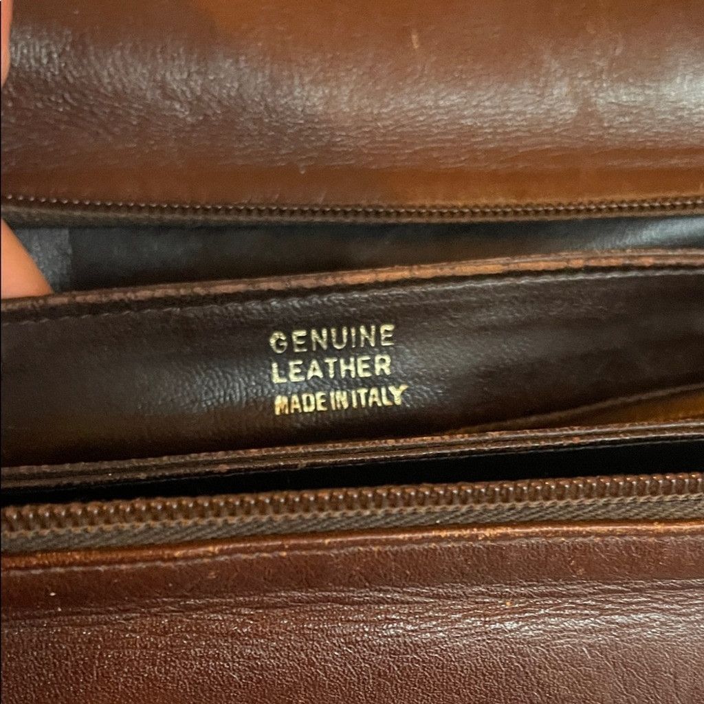 Other Fiocchi Italy Rich Brown Leather handbag Size ONE SIZE - 5 Thumbnail