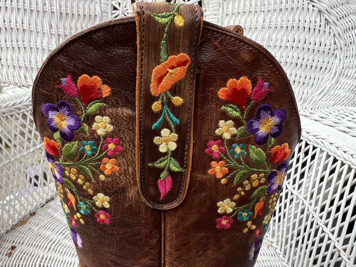 Old Gringo Old Gringo Sora 13" Flower Embroidery Cowboy Boots Size US 7 / IT 37 - 4 Thumbnail