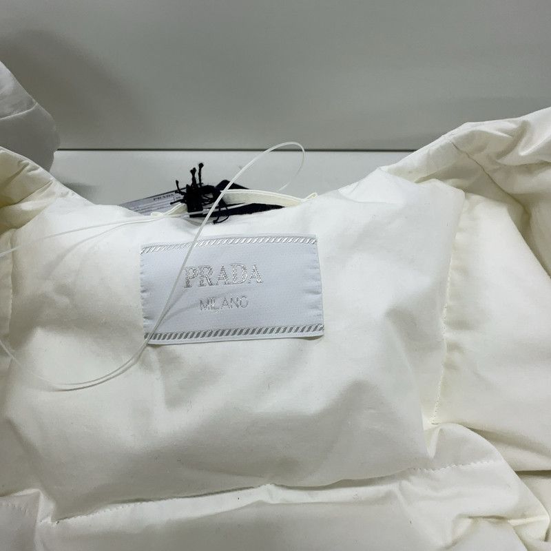 Prada Prada White Long Sleeve Cotton Top-2506 Size US L / EU 52-54 / 3 - 1 Thumbnail