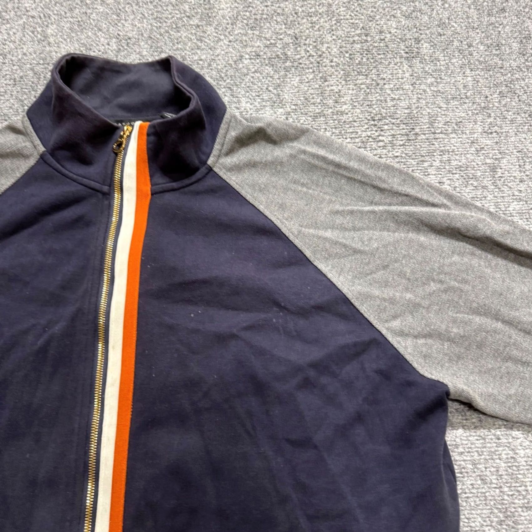 Vintage VINTAGE Sean John Full-zip Jacket Men 2XL Navy Blue Striped Y2K Hip-hop Diddy Jacket Size US XXL / EU 58 / 5 - 6 Thumbnail