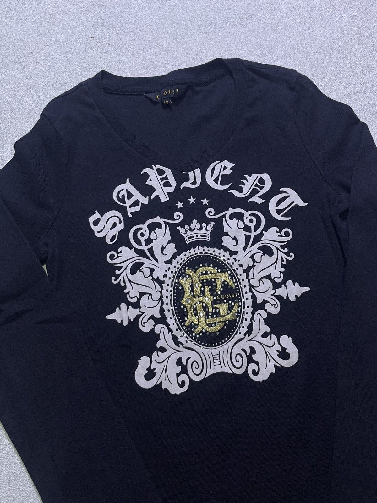 Hysteric Glamour Y2K EGOIST long sleeve tshirt Size US M / EU 48-50 / 2 - 2 Thumbnail