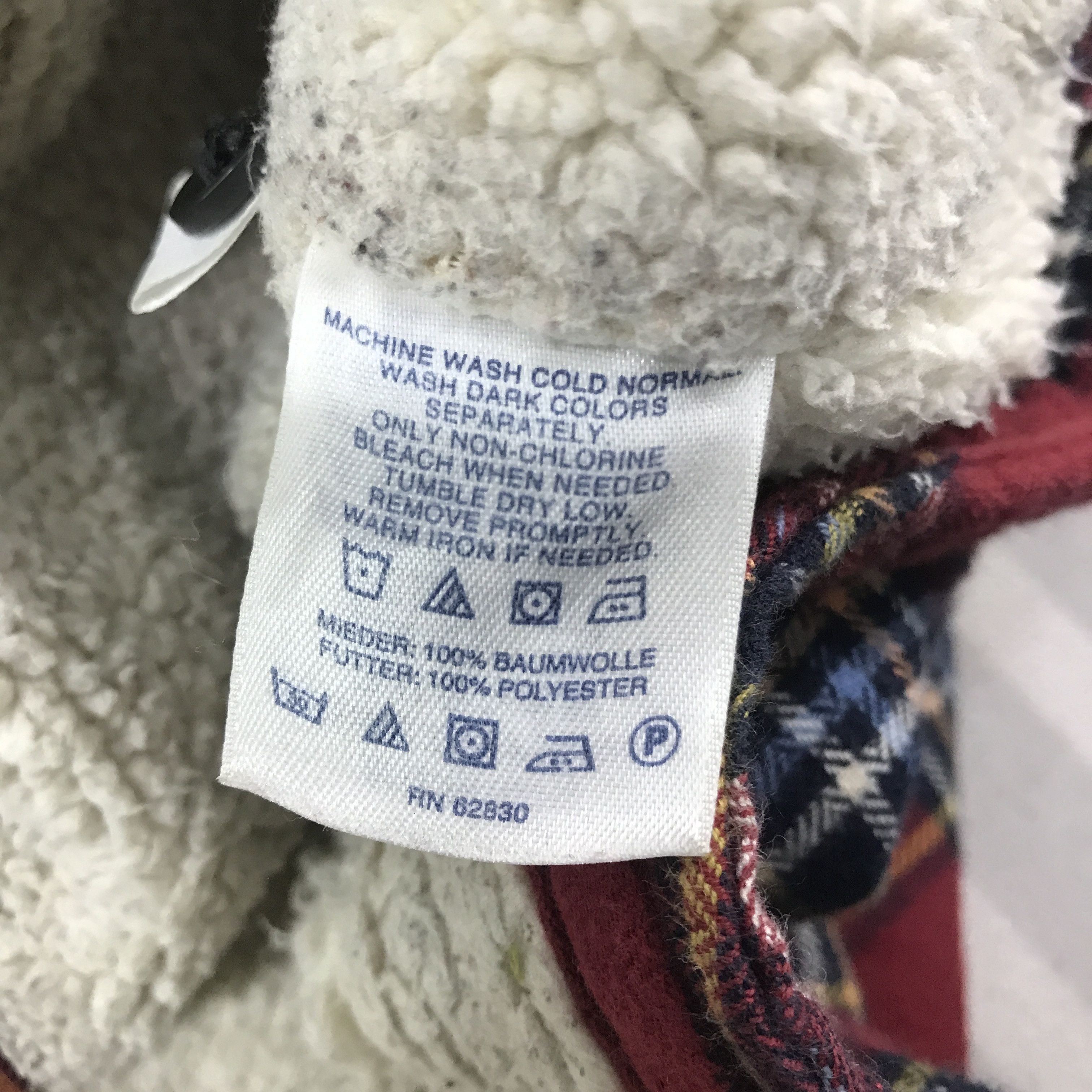 Lands' End × Vintage Vintage Lands end Flannel Snap Button jacket Size US M / EU 48-50 / 2 - 10 Thumbnail