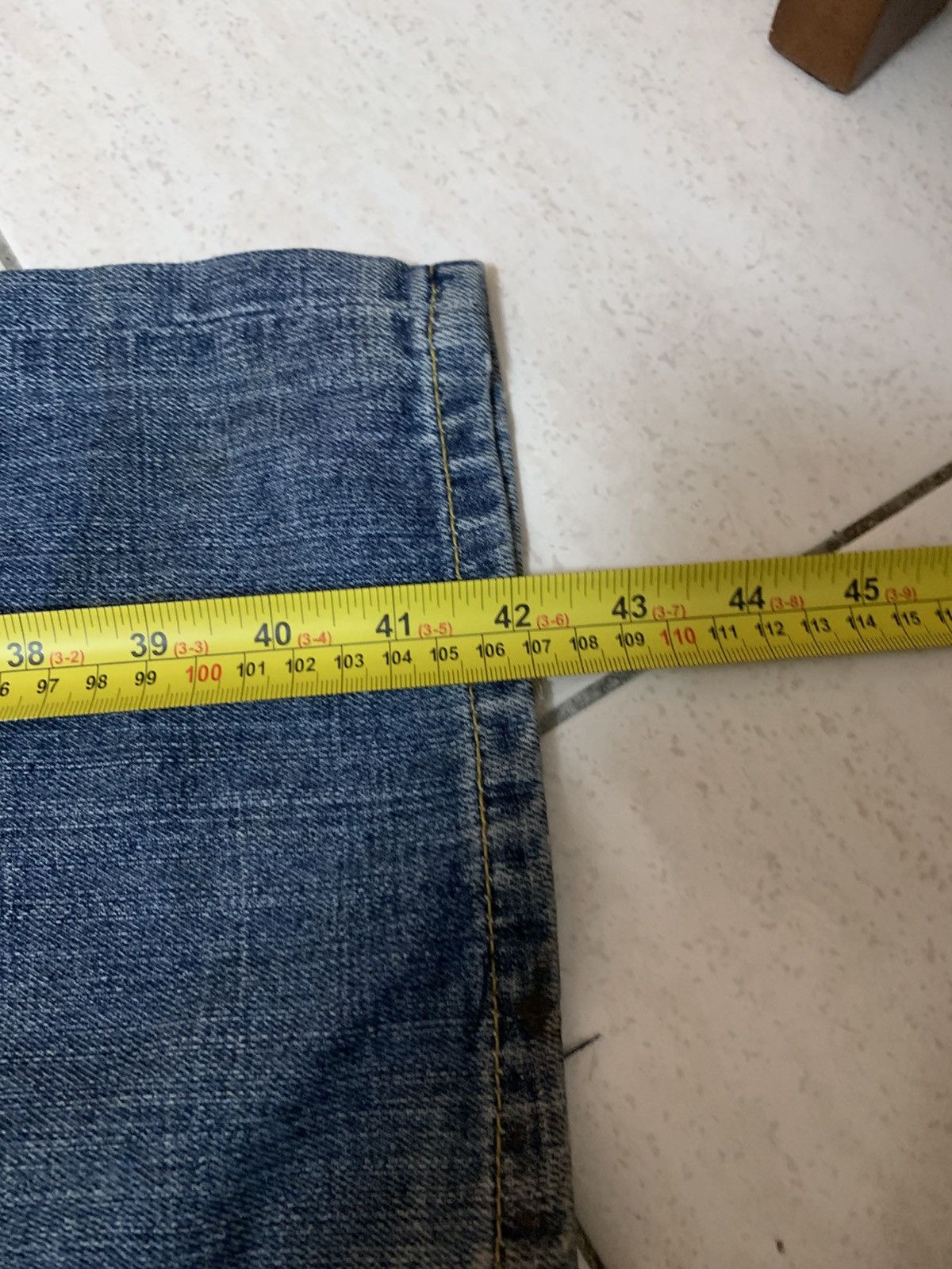 Bape Bape x kaws big size jeans Size US 37 - 10 Thumbnail