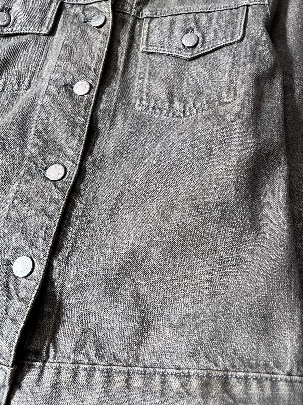 Helmut Lang Helmut Lang 90s Vintage Classic denim grey jacket Size M / US 6-8 / IT 42-44 - 9 Thumbnail