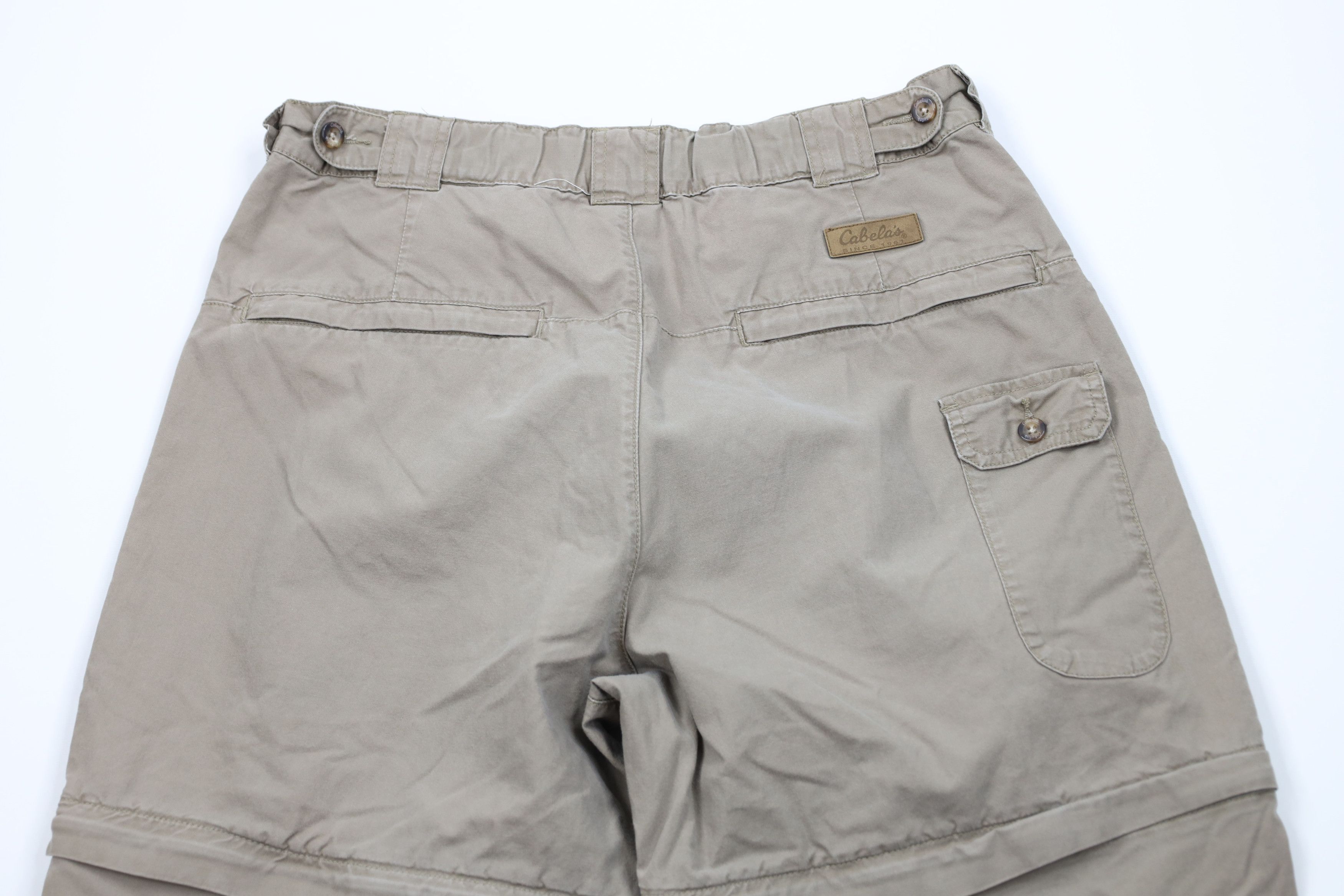 Cabelas Vintage Cabelas Convertible Cargo Pants Shorts Beige Size US 36 / EU 52 - 11 Thumbnail