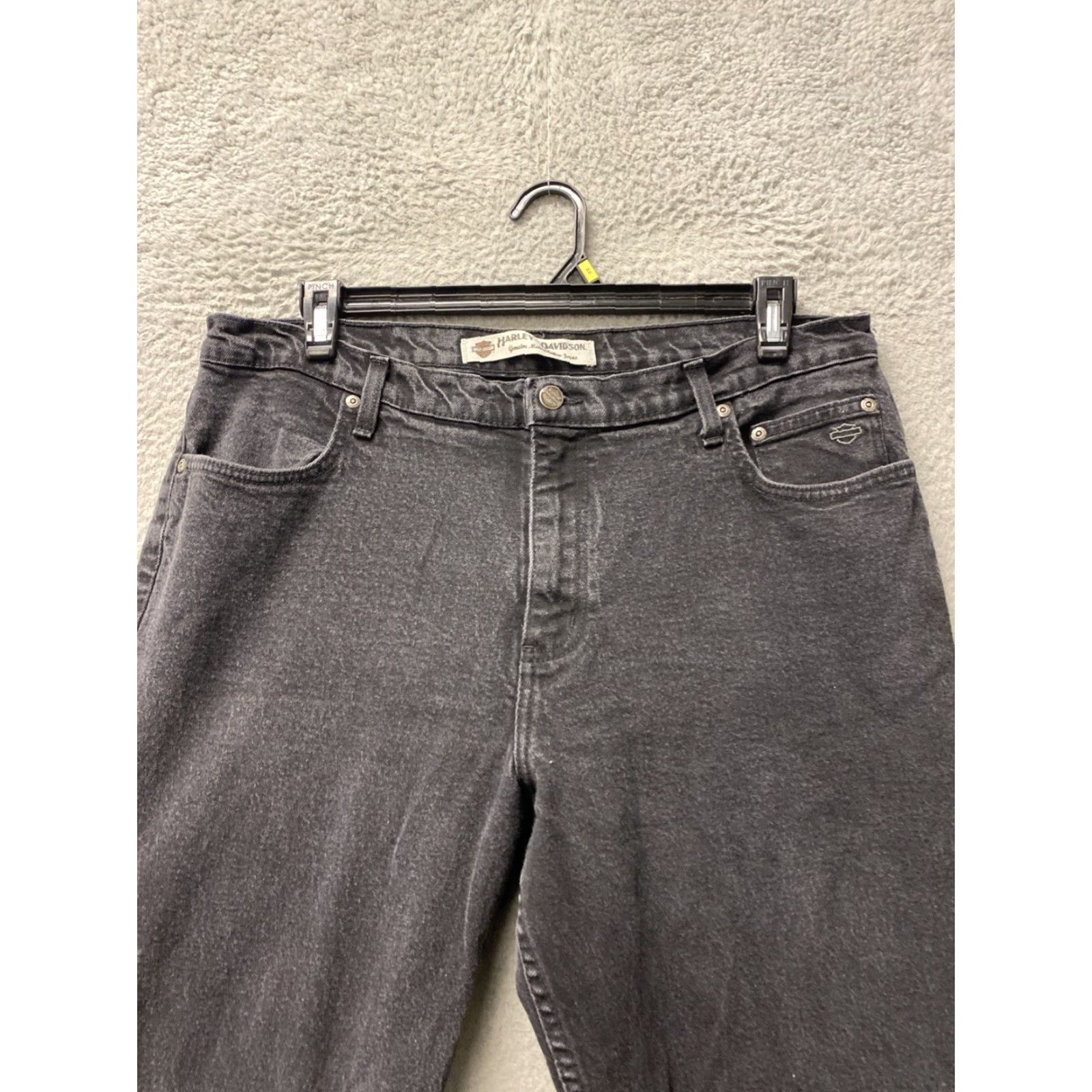 Harley Davidson Harley Davidson Jeans Womens Size 18 Black Straight /0003 Size 40" / US 18 - 3 Thumbnail