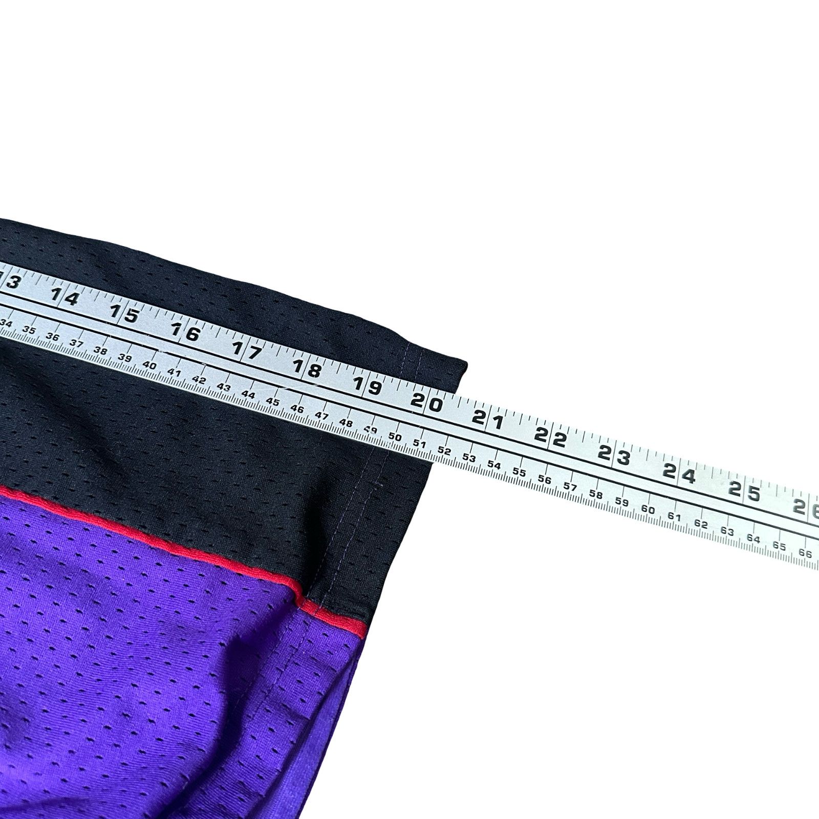 Other Vintage Nike Team NBA Toronto Raptors Shorts Men XL Purple Size US 36 / EU 52 - 10 Thumbnail
