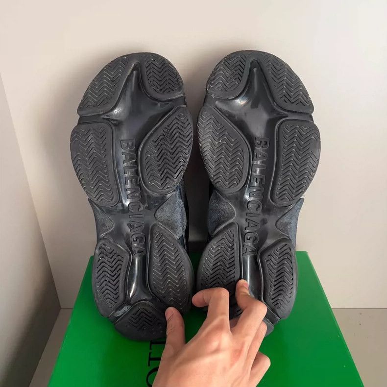 Balenciaga Balenciaga Triple S Retro Sneakers in Black-2506 Size US 9 / EU 42 - 4 Thumbnail