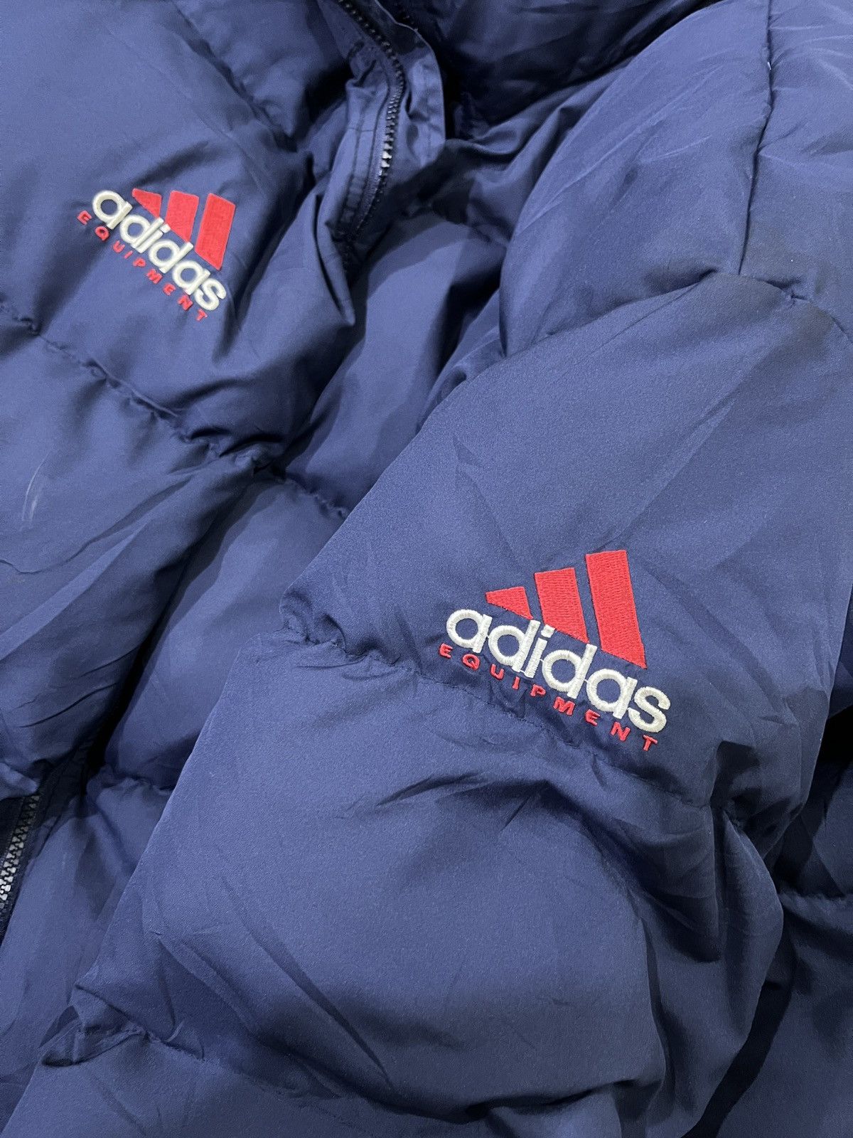 Vintage Adidas Equipment Puffer Down Jacket