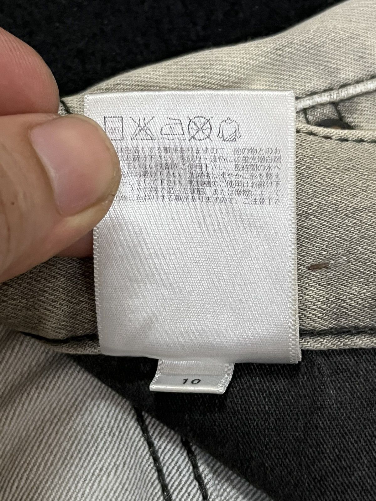 Undercover × Uniqlo Vintage Japanese Brand Uniqlo Classic Grey Straight Cut Jean Size US 31 - 11 Thumbnail